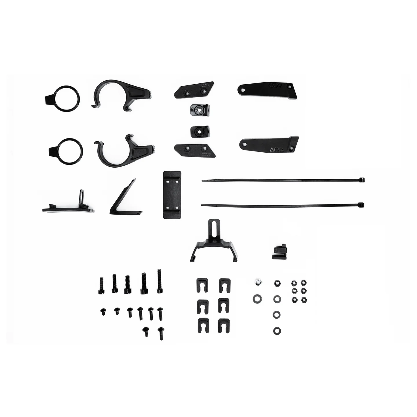 Cube Acid 75 27.5 MTB Mudguard Set Black - Image 5