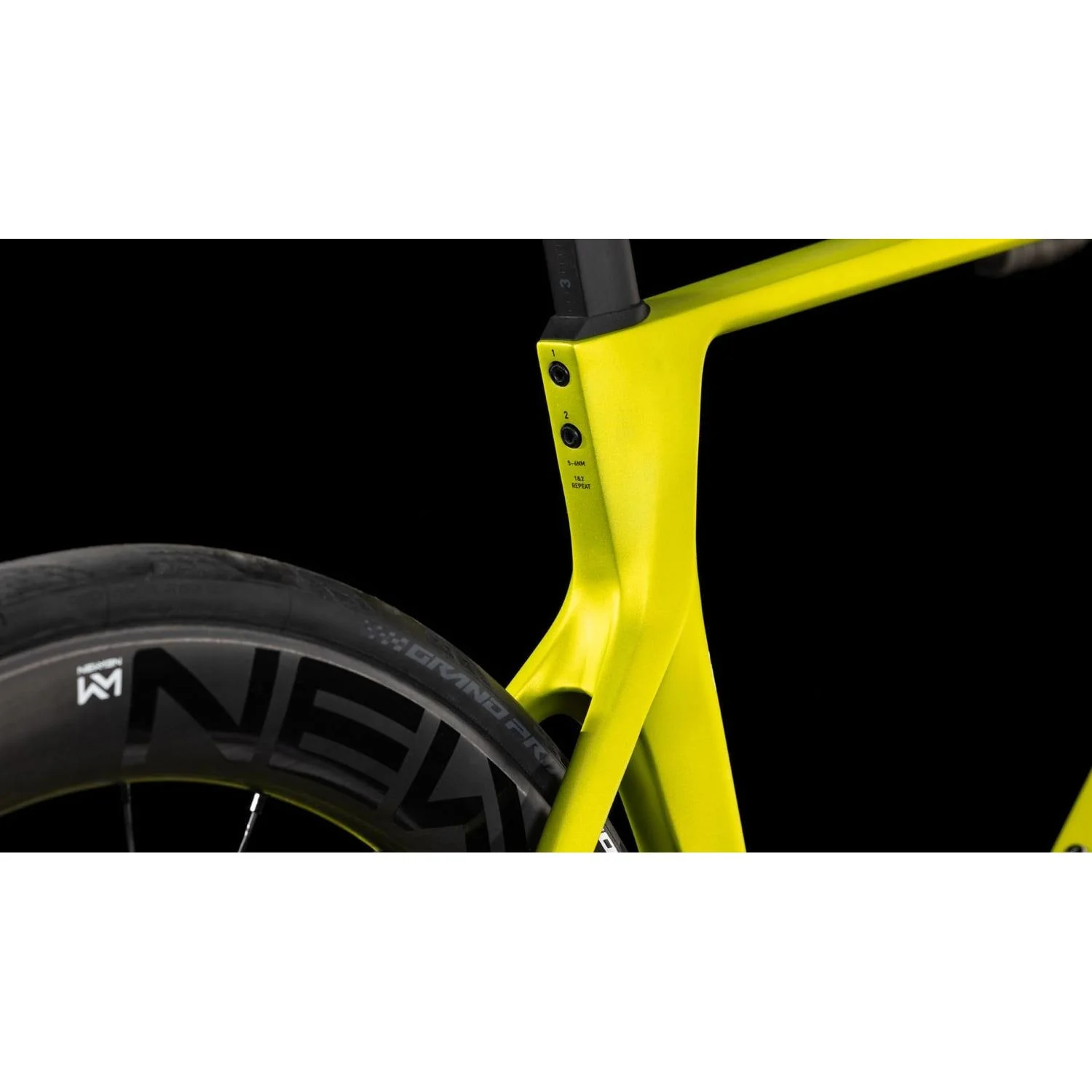 Cube Agree C:62 Race Road Bike Flashlime'n'Black - Image 4
