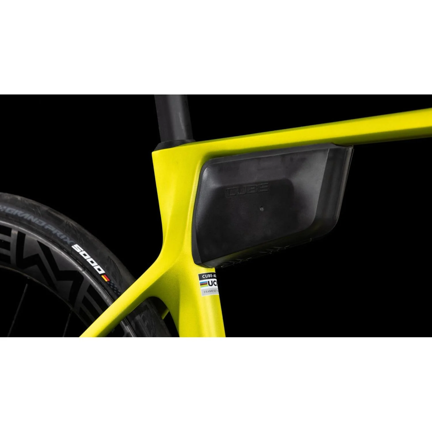 Cube Agree C:62 Race Road Bike Flashlime'n'Black - Image 6