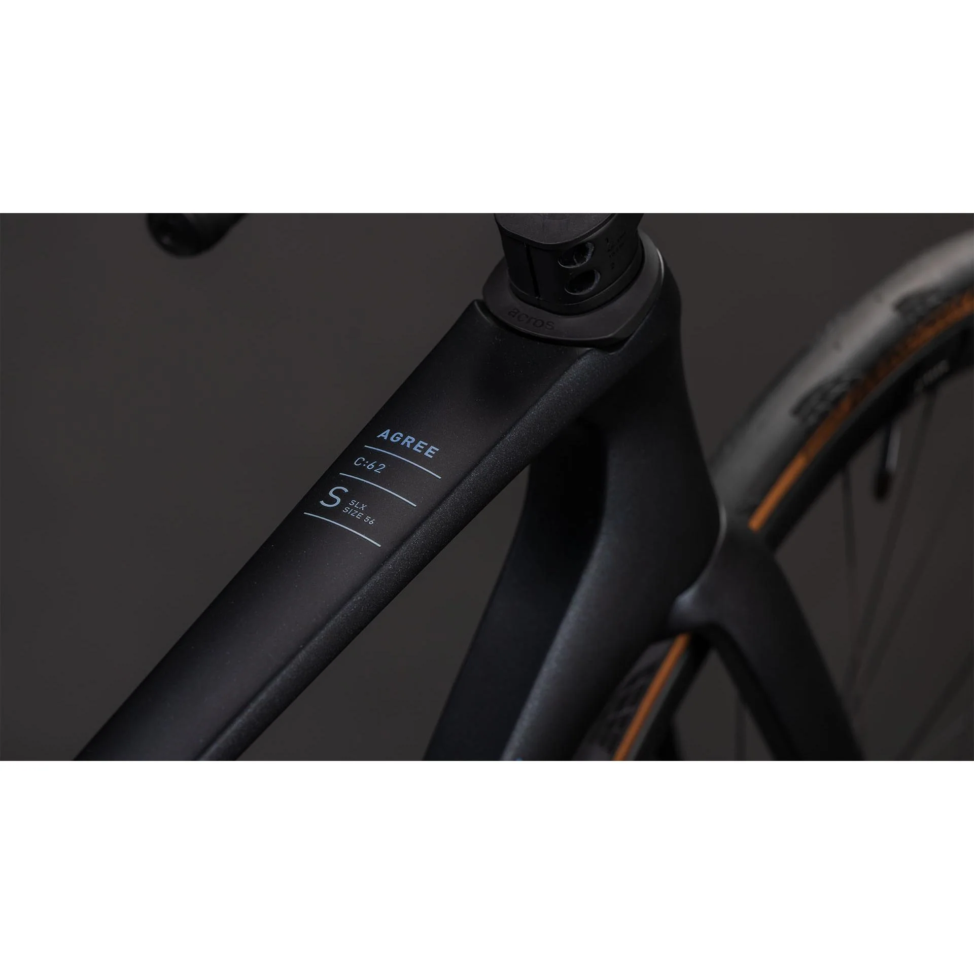 Cube Agree C:62 SLX Road Bike Nightshift'n'Prism - Image 2