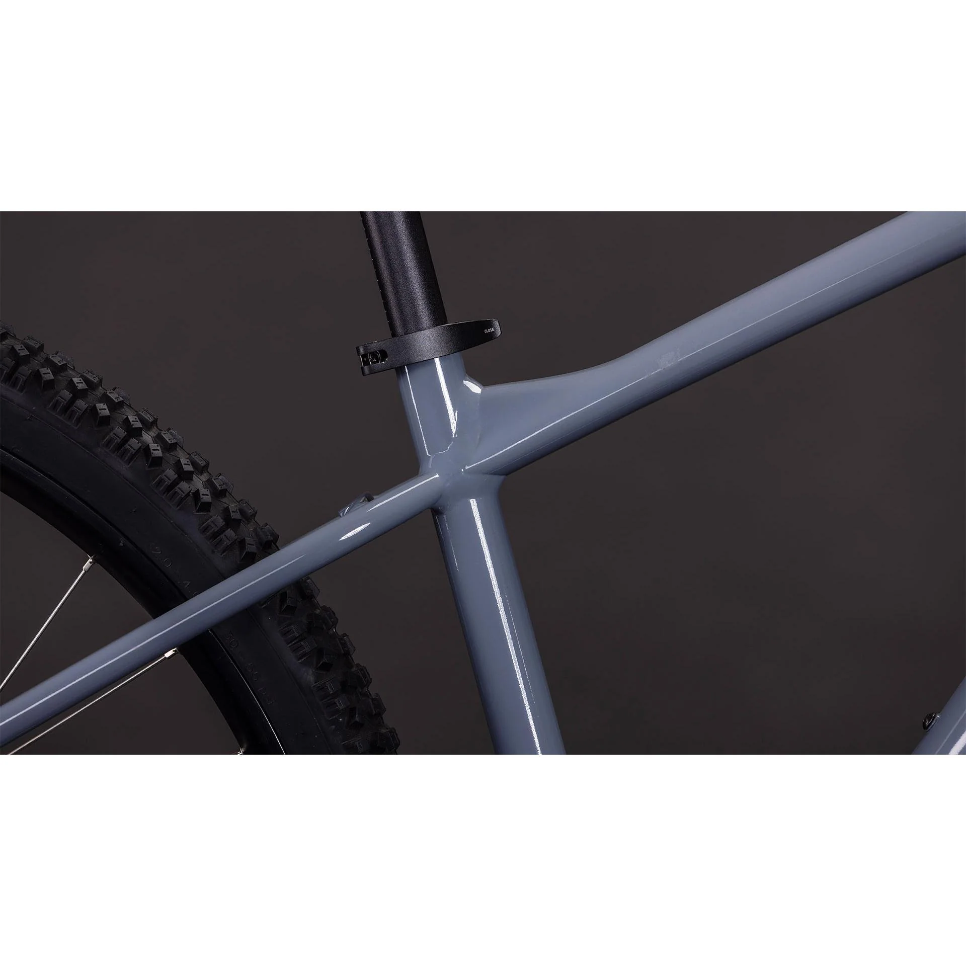 Cube Aim ONE Hardtail Mountain Bike Smoke'n'Black - Image 4