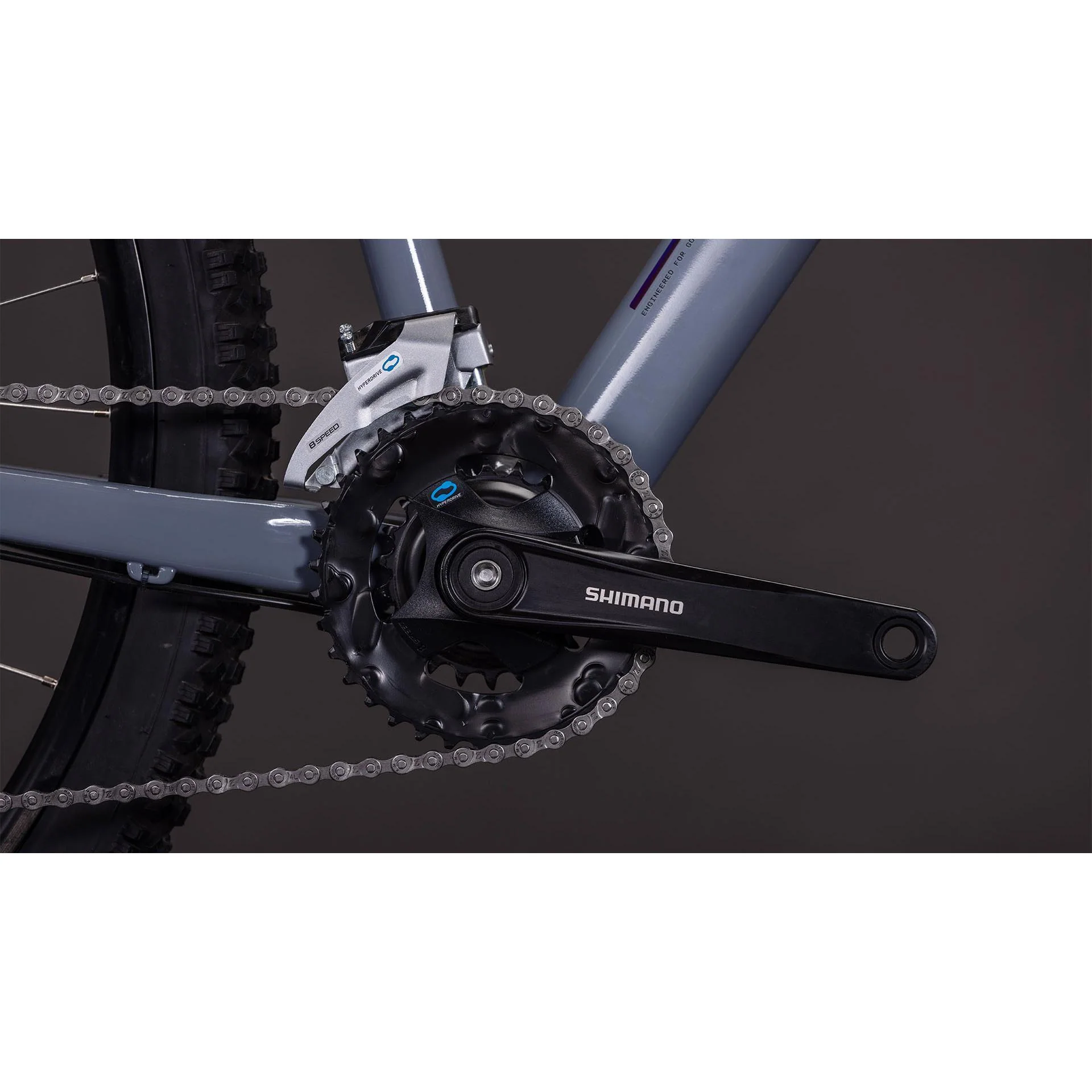 Cube Aim ONE Hardtail Mountain Bike Smoke'n'Black - Image 5