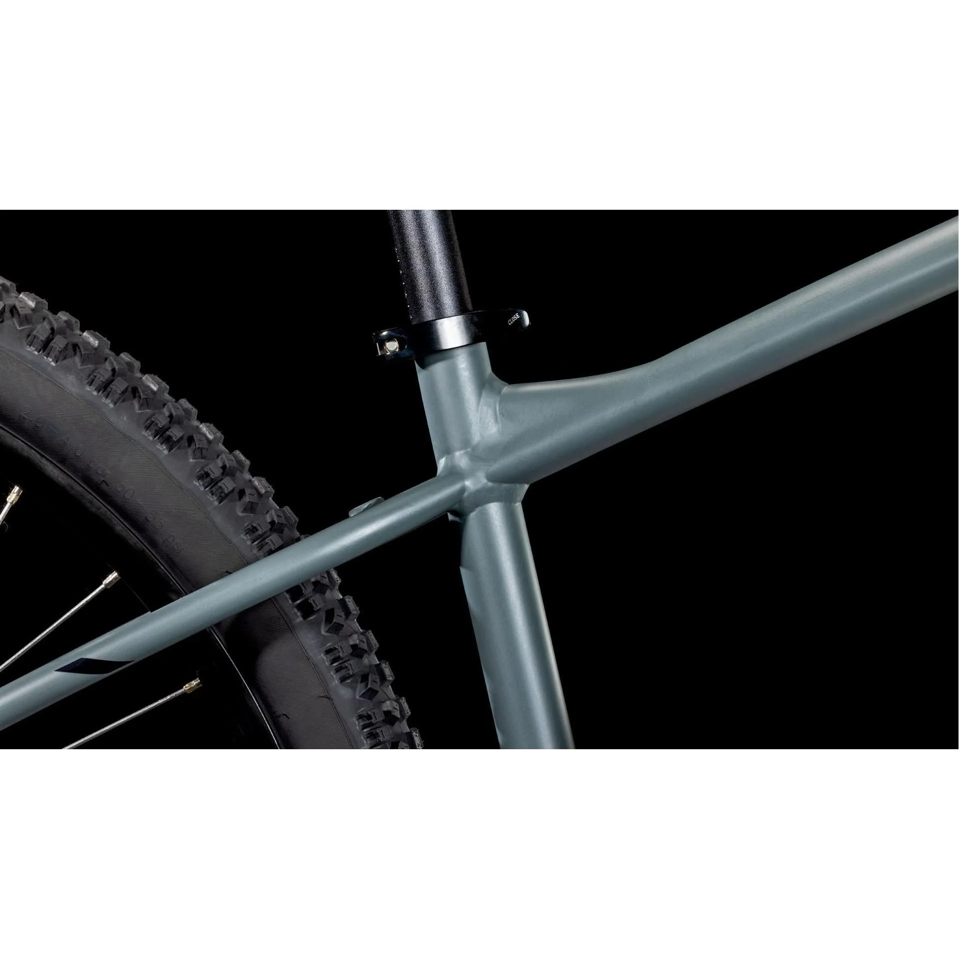 Cube Aim ONE Hardtail Mountain Bike Foggyblack'n'Black - Image 3