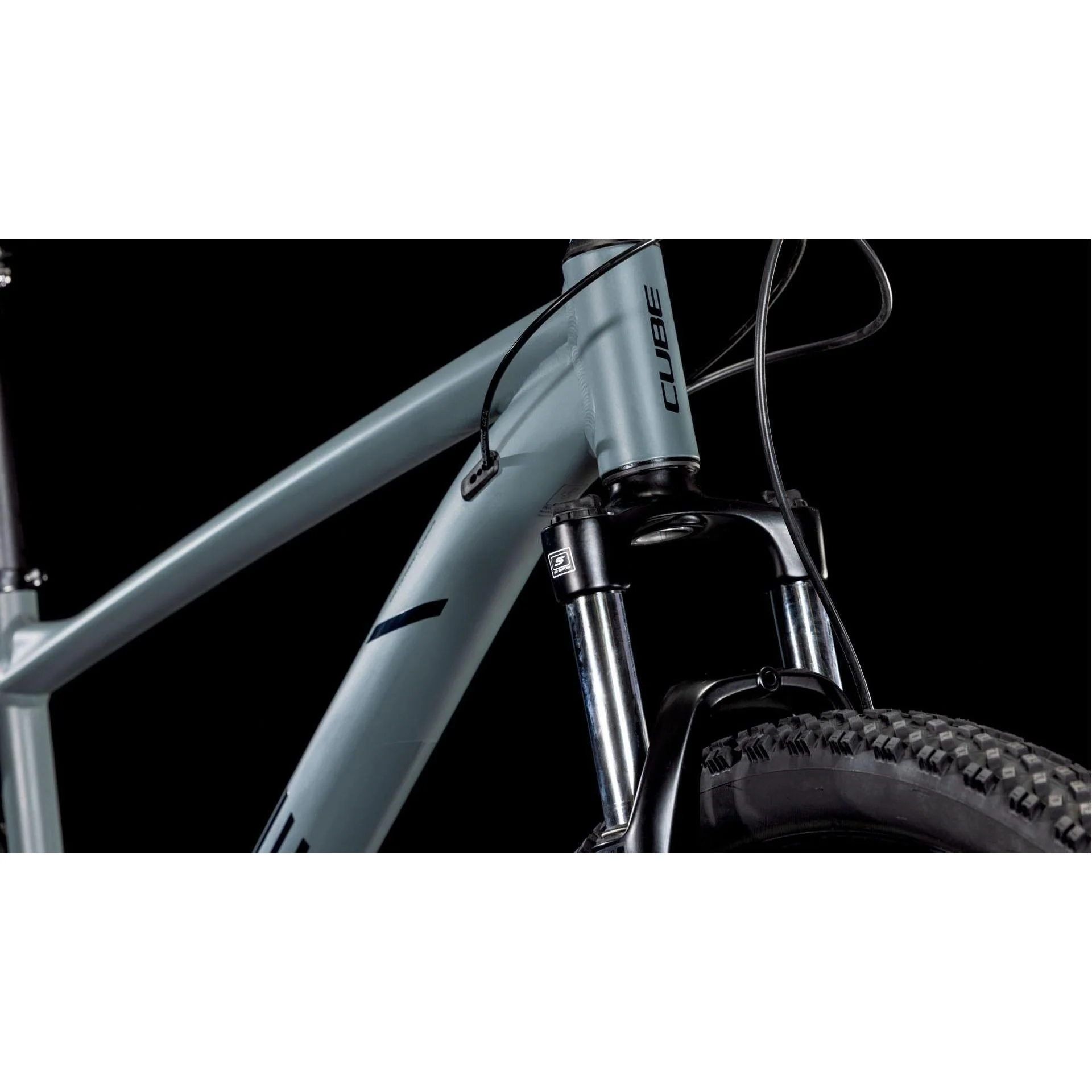 Cube Aim ONE Hardtail Mountain Bike Foggyblack'n'Black - Image 5
