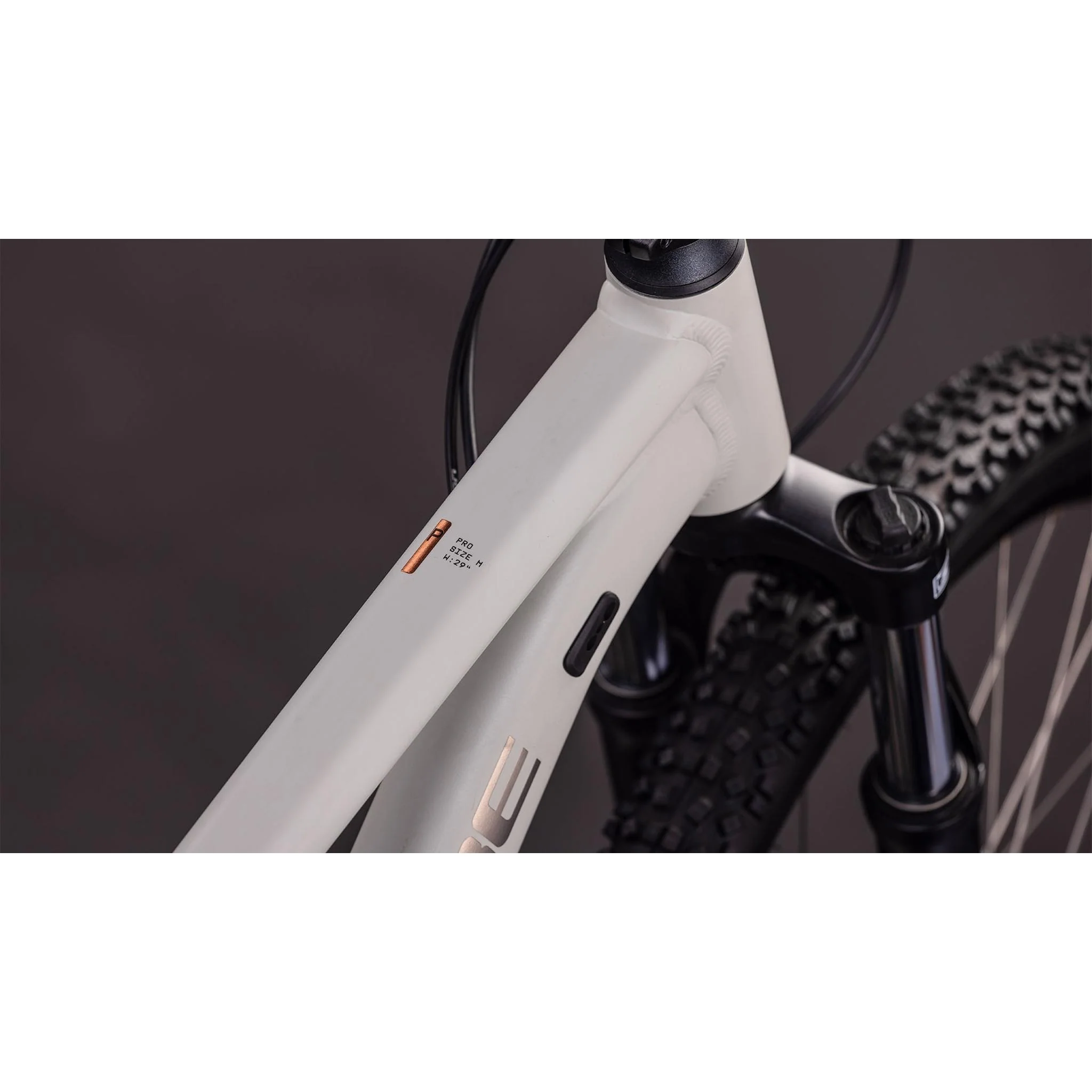 Cube Aim Pro Hardtail Mountain Bike Greige'n'Titan - Image 2