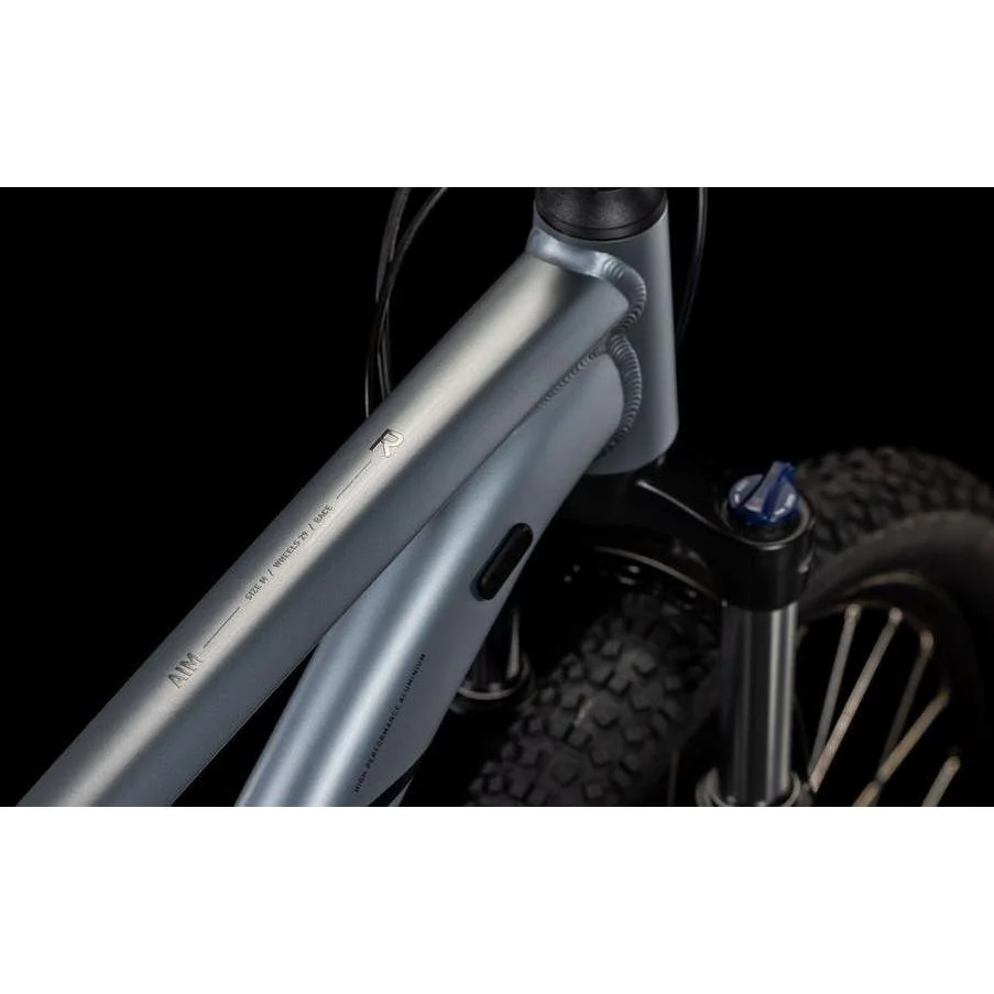 Cube Aim Race Hardtail Mountain Bike Slategrey'n'Rainbowblack - Image 2