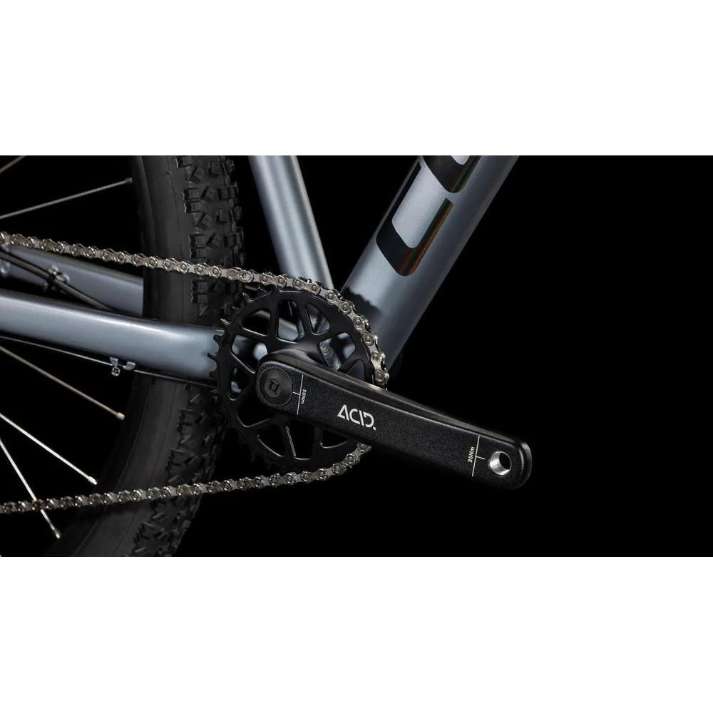 Cube Aim Race Hardtail Mountain Bike Slategrey'n'Rainbowblack - Image 3