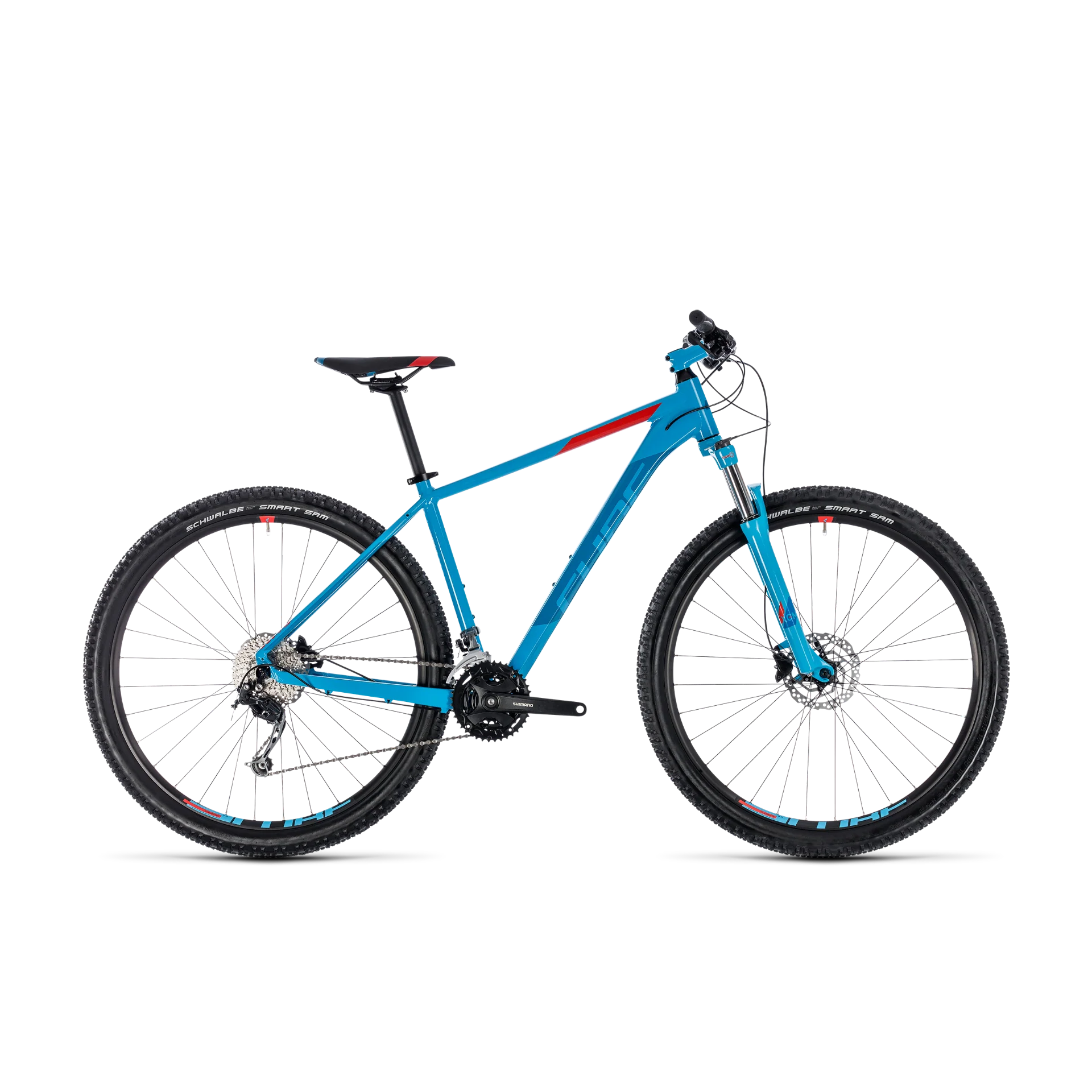 Cube Aim SL Mountain Bike Red/Blue