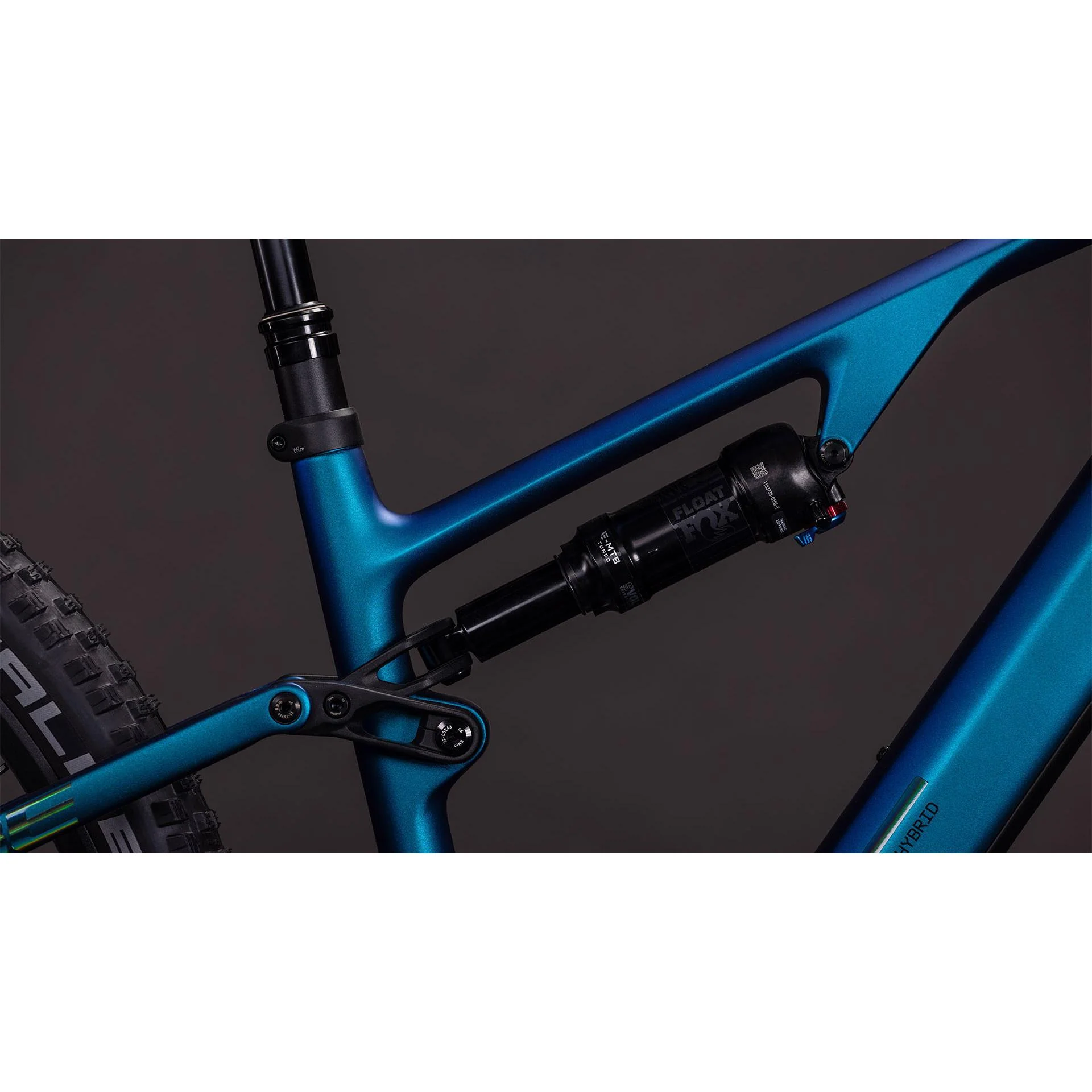 Cube AMS Hybrid ONE44 C:68X SLX 400X Electric Trail Bike Nebula'n'Black - Image 3