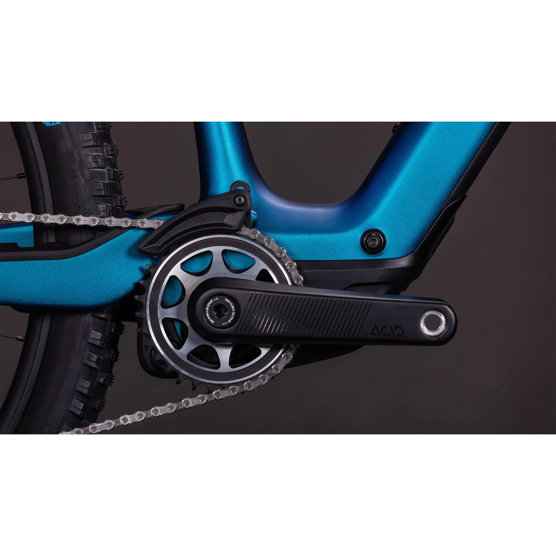 Cube AMS Hybrid ONE44 C:68X SLX 400X Electric Trail Bike Nebula'n'Black - Image 4