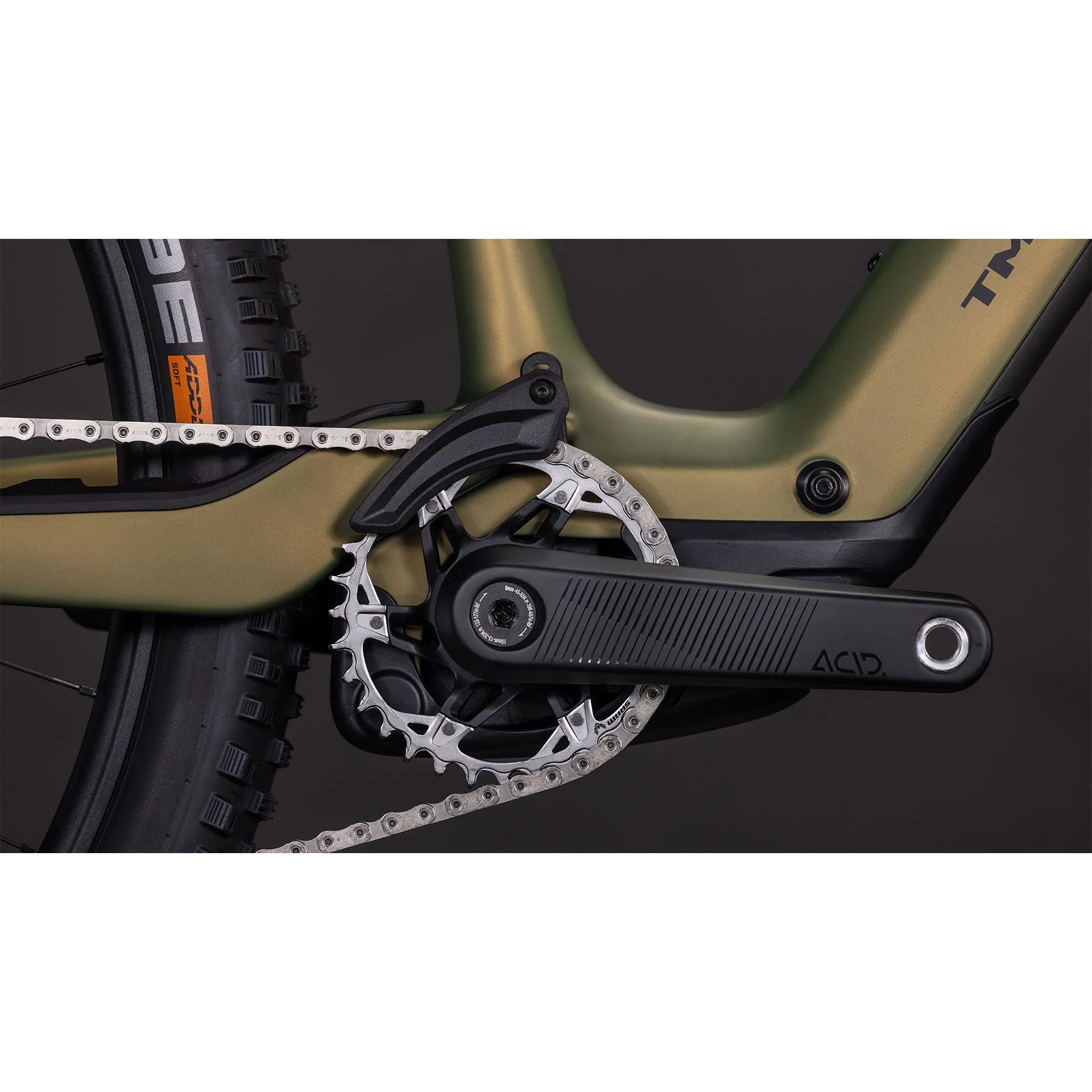 Cube AMS Hybrid ONE44 C:68X TM 400X Electric Trail Bike Reedgreen'n'Matrix - Image 4