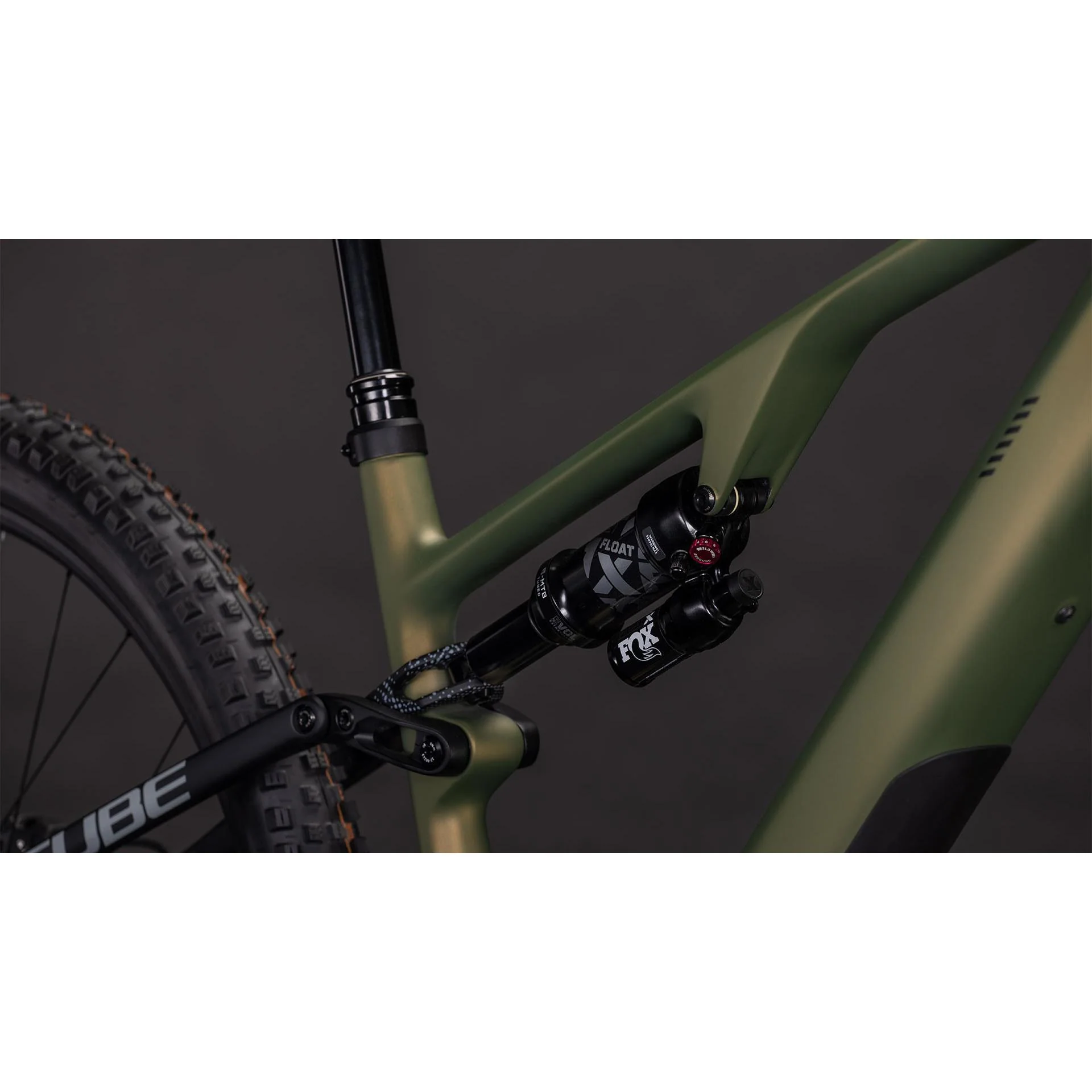 Cube AMS Hybrid ONE44 C:68X TM 400X Electric Trail Bike Reedgreen'n'Matrix - Image 5