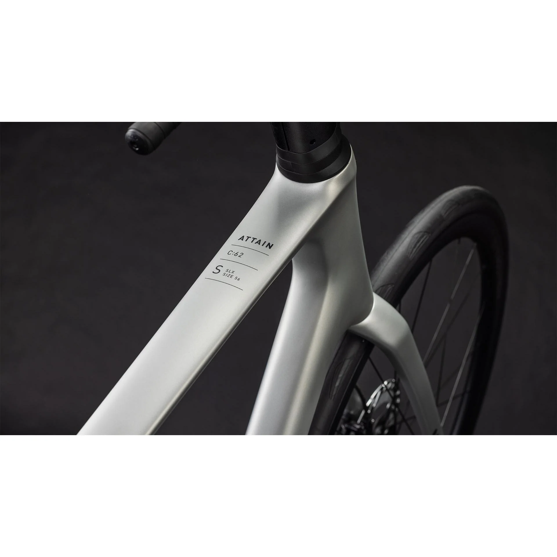 Cube Attain C:62 SLX Road Bike Sleekgrey'n'Prism - Image 2