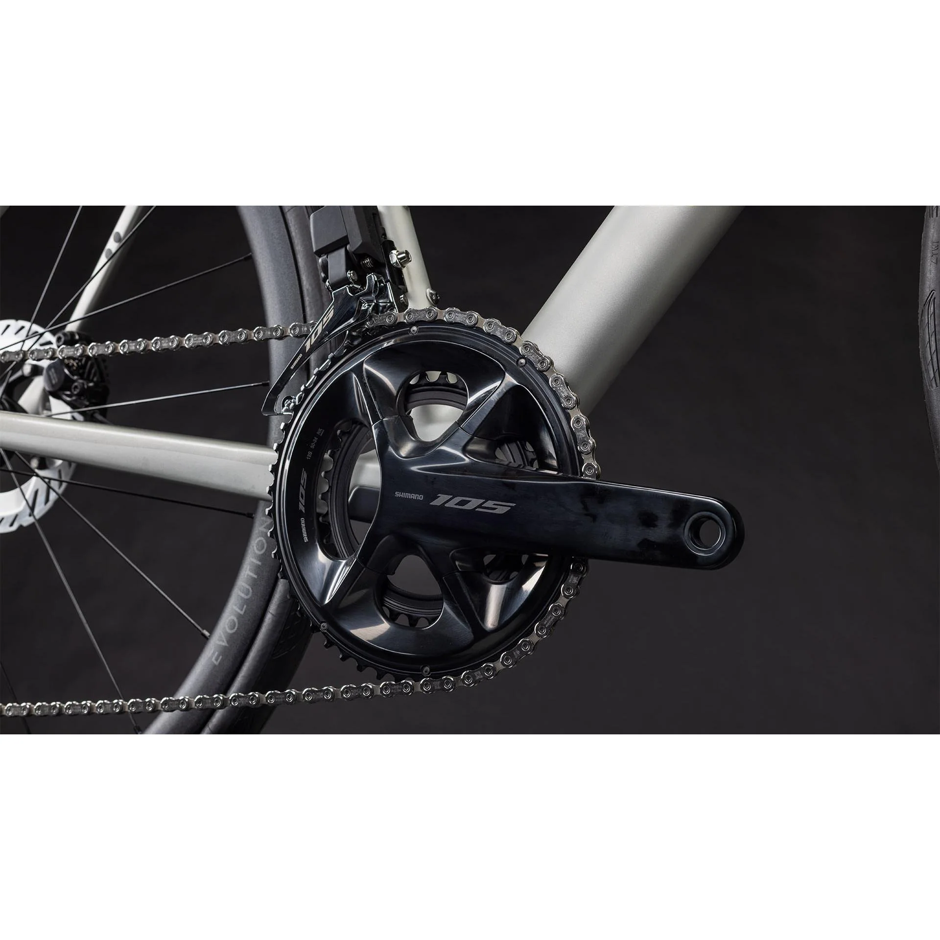 Cube Attain C:62 SLX Road Bike Sleekgrey'n'Prism - Image 5