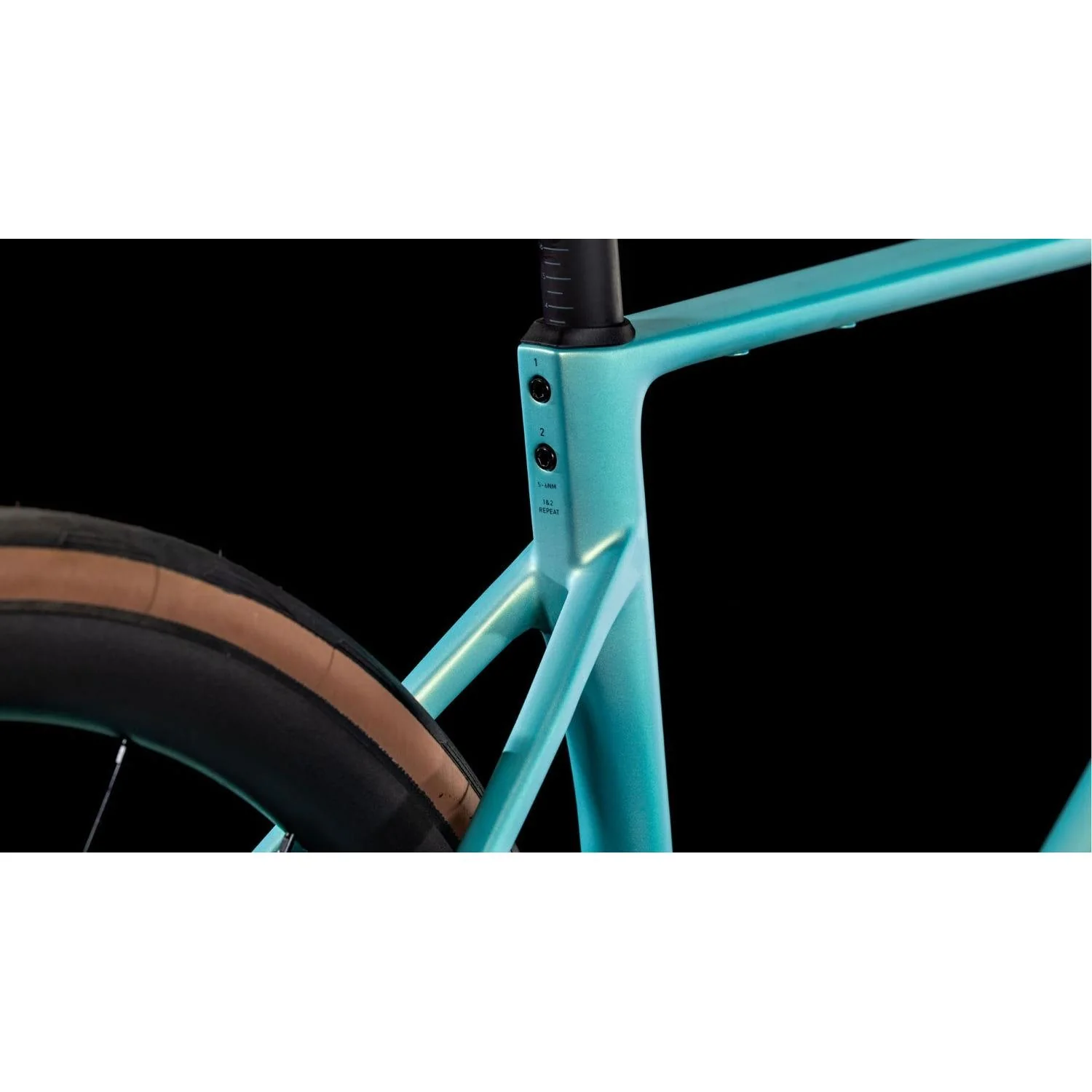 Cube Attain C:62 SLX Road Bike Lagoon'n'Black - Image 3