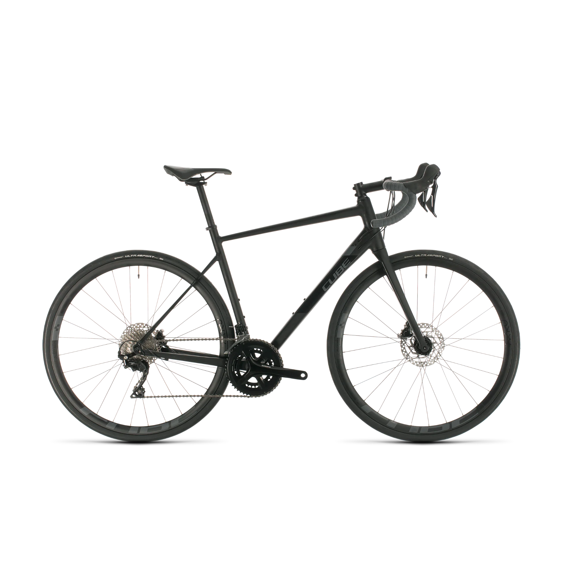 Cube Attain SL Road Bike Black/Grey (2020)