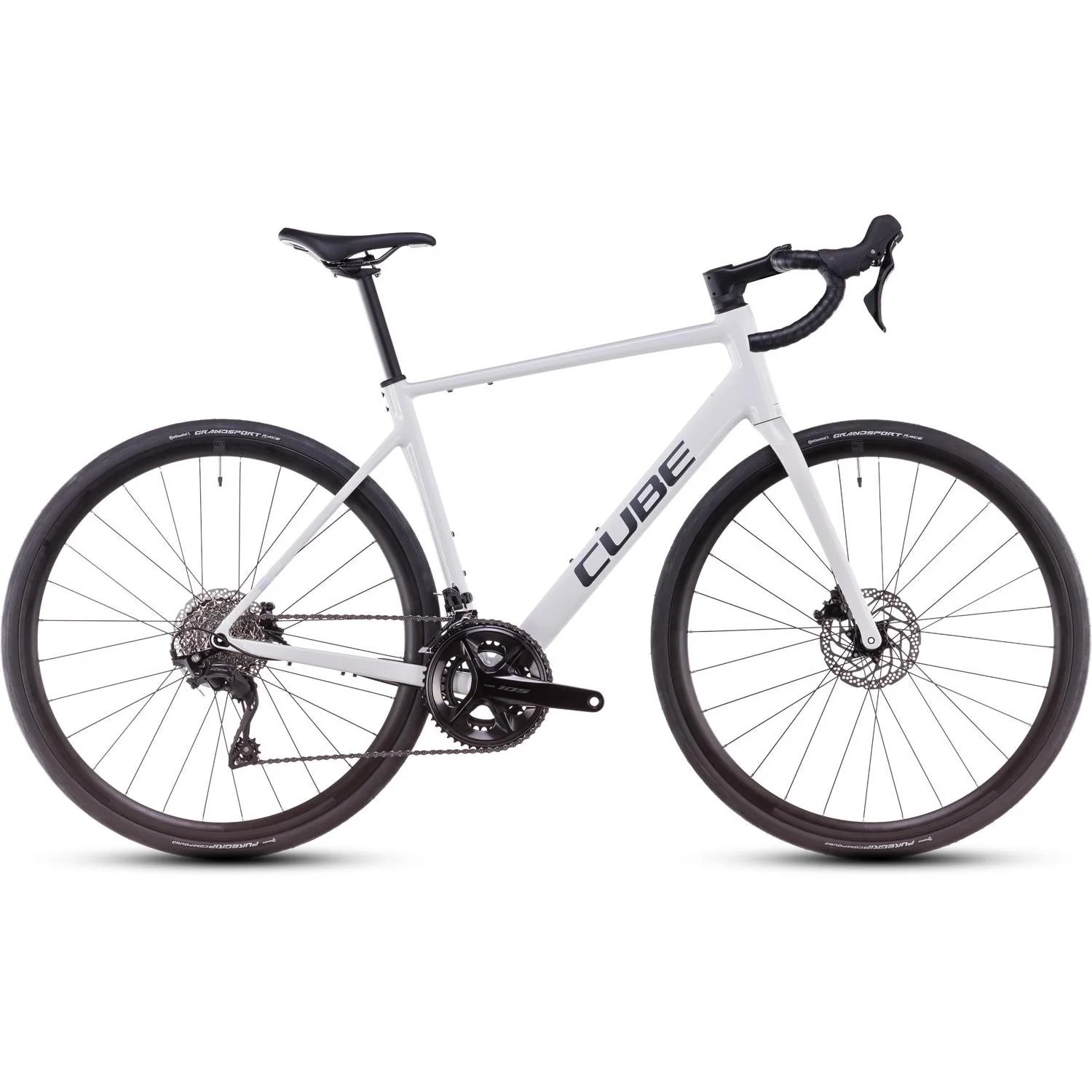 Cube Attain SLX Road Bike Cotton'n'Grey - Image 2