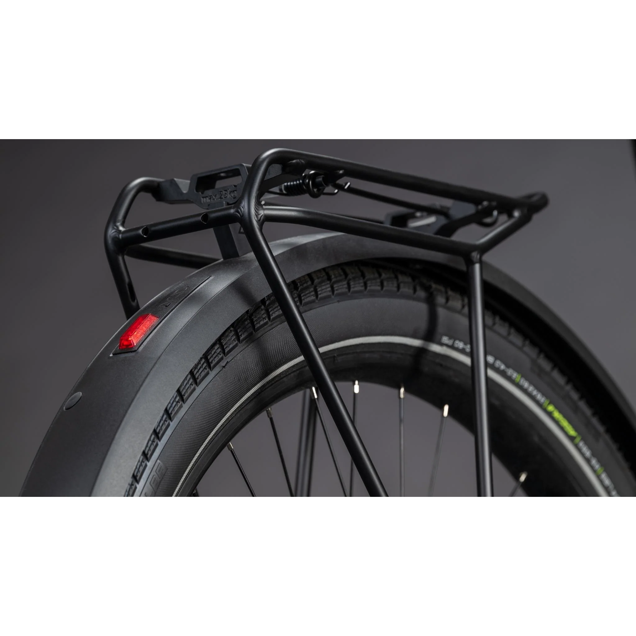 Cube Cargo Hybrid 800 Electric Cargo Bike Storm'n'Reflex - Image 5