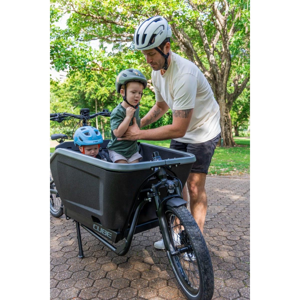 Cube Cargo Seat - Two Child Black - Image 6