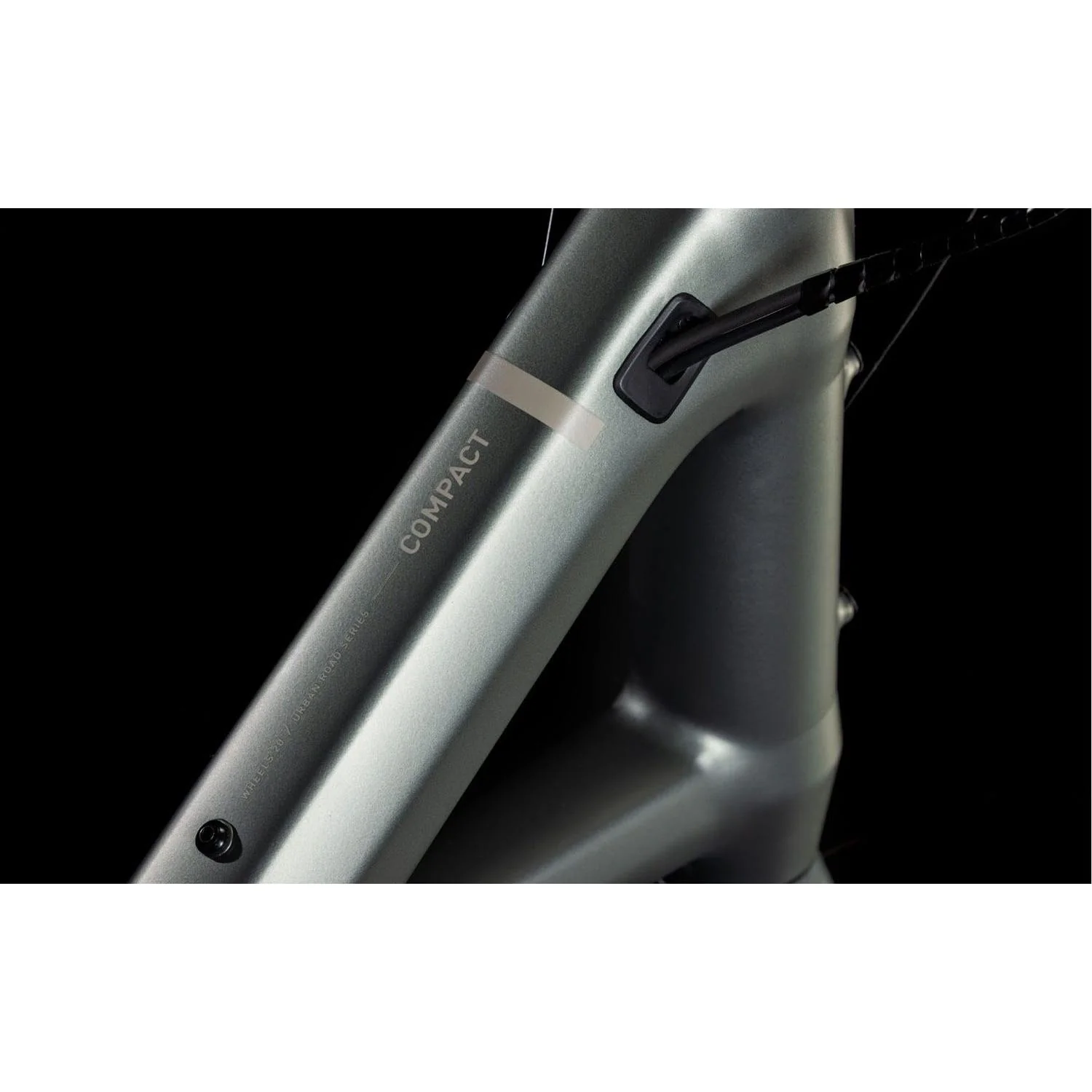 Cube Compact Hybrid Comfort 500 Electric Compact Bike Flashgrey'n'Smoke - Image 2