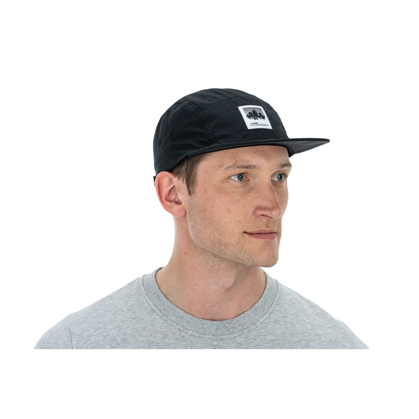 Cube Fichtel Mountain Range Cap Black - Image 2