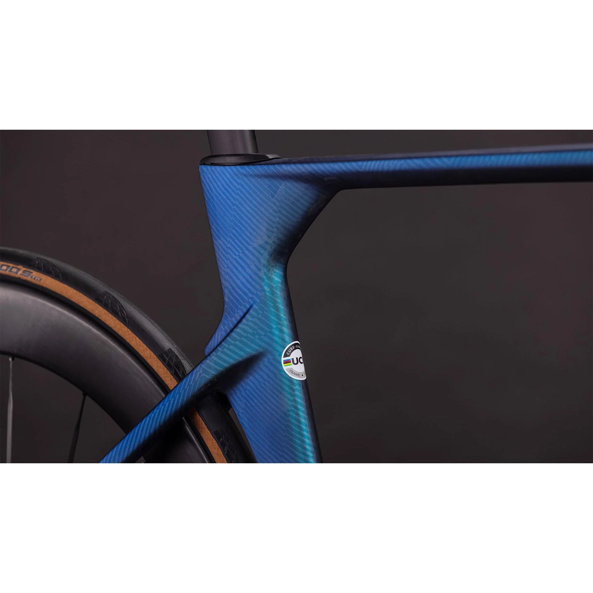 Cube Litening AERO C:68X SLT Road Bike Atlantisgrid'n'Ice - Image 7