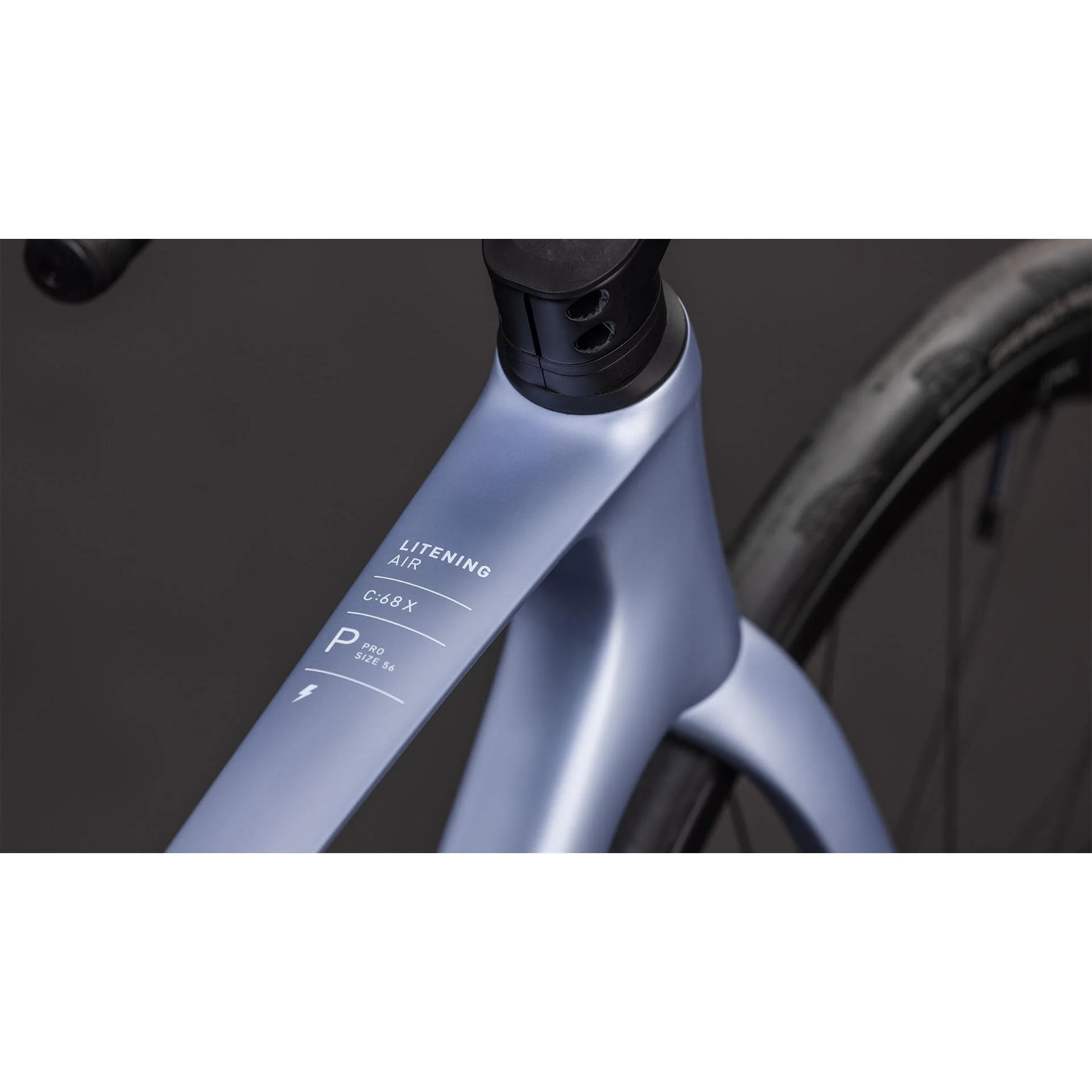 Cube Litening AIR C:68X Pro Road Bike Skyscraper'n'White - Image 2
