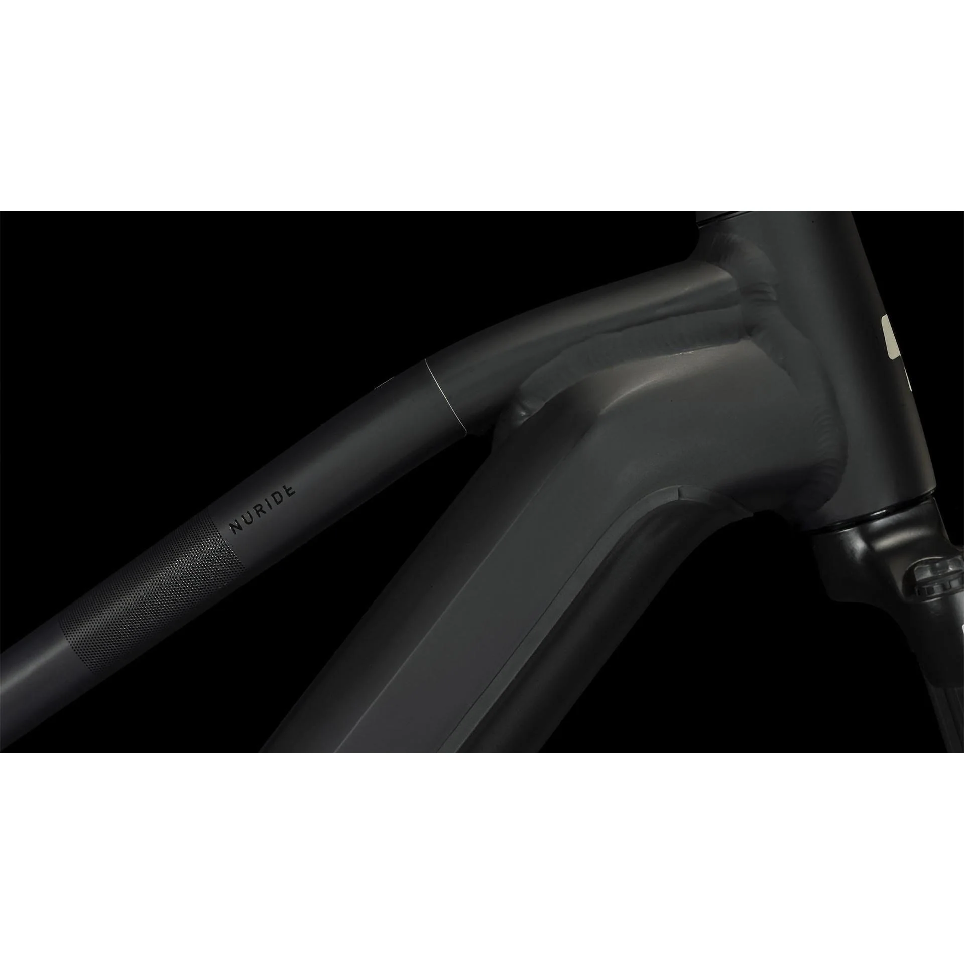 Cube Nuride Hybrid Pro 500 All-Road Trapeze Electric Hybrid Bike Black Metal - Image 3
