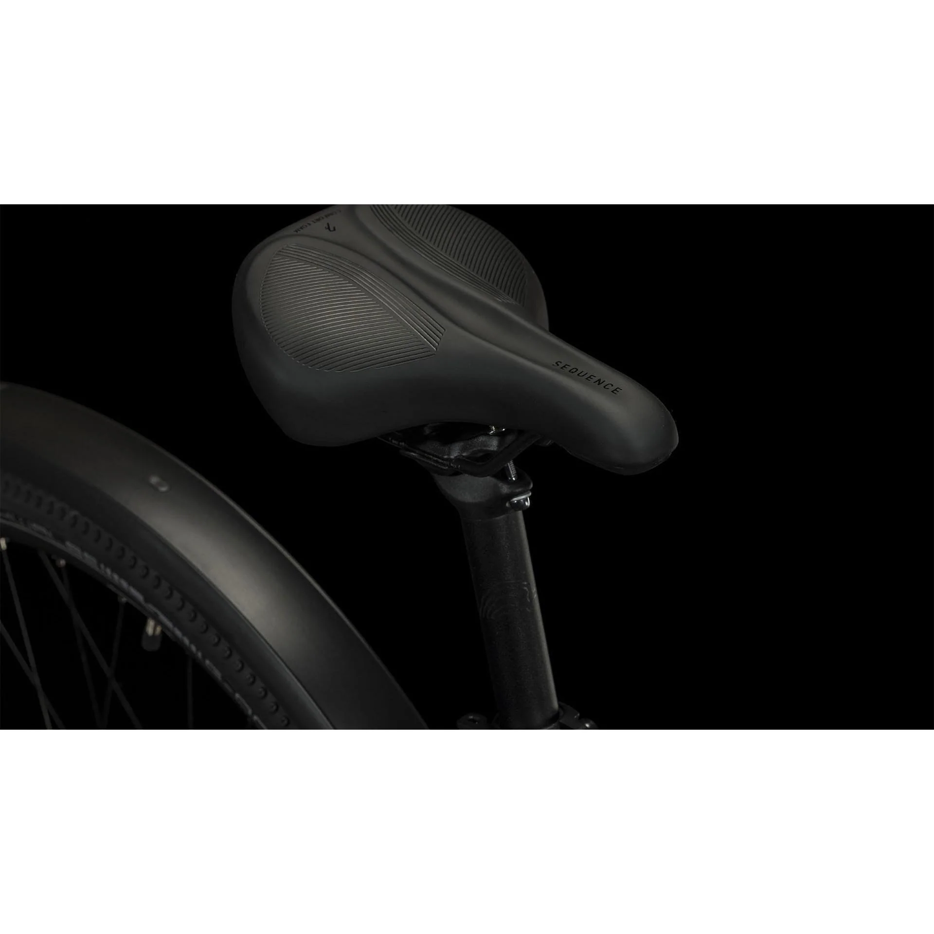 Cube Nuride Hybrid Pro 500 All-Road Trapeze Electric Hybrid Bike Black Metal - Image 4
