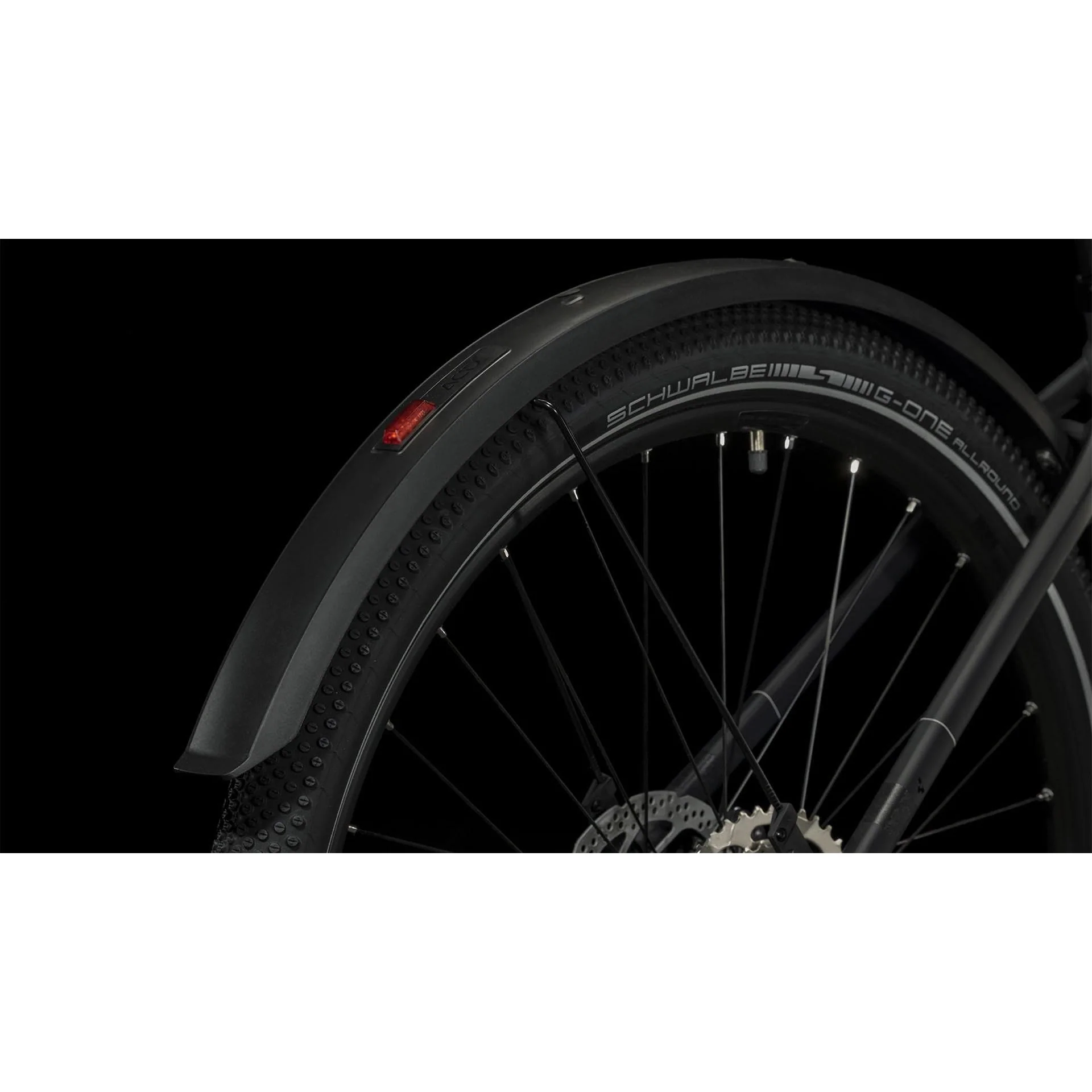 Cube Nuride Hybrid Pro 500 All-Road Trapeze Electric Hybrid Bike Black Metal - Image 6