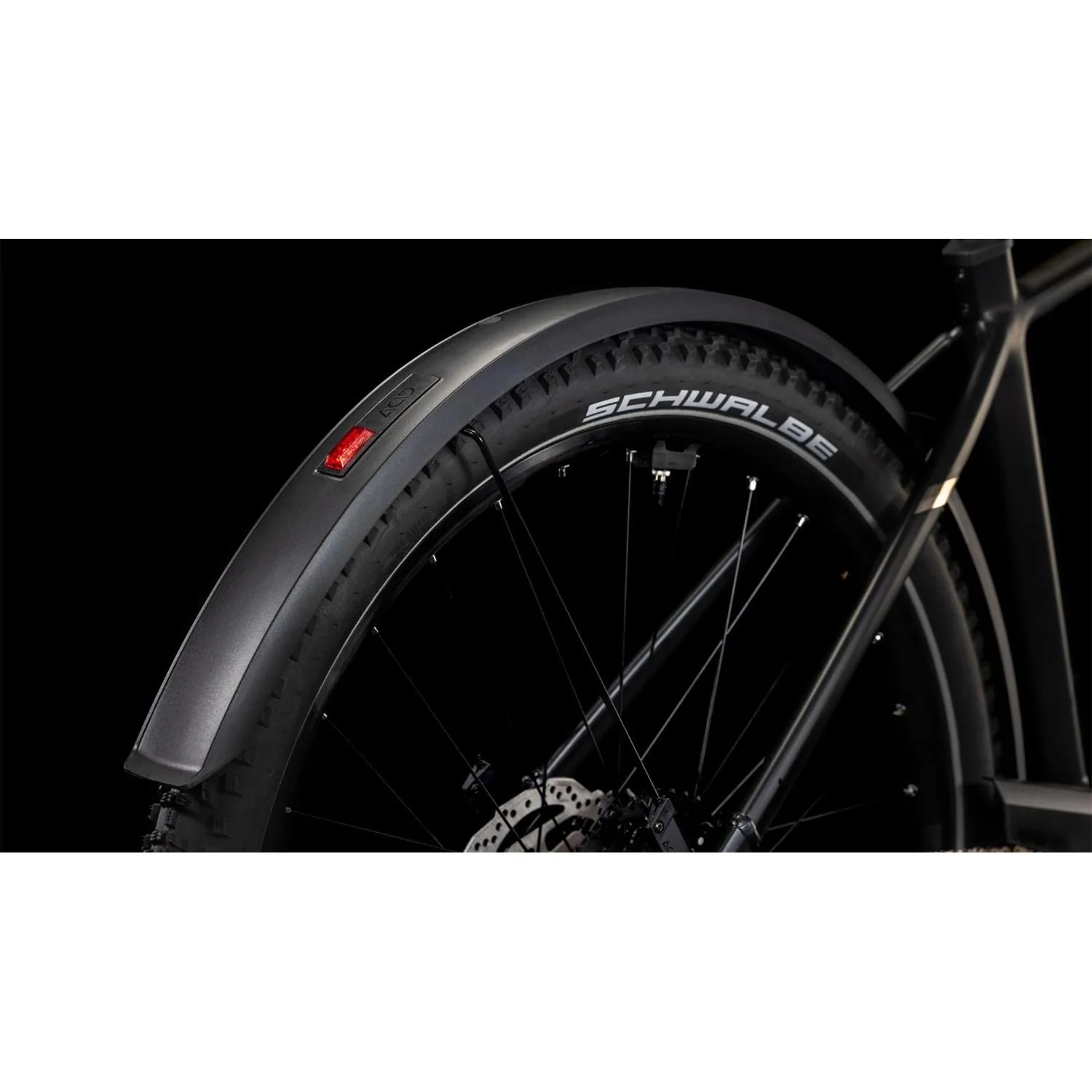 Cube Nuride Hybrid Pro 600 Allroad Electric Hybrid Bike Black'n'Bronze - Image 4