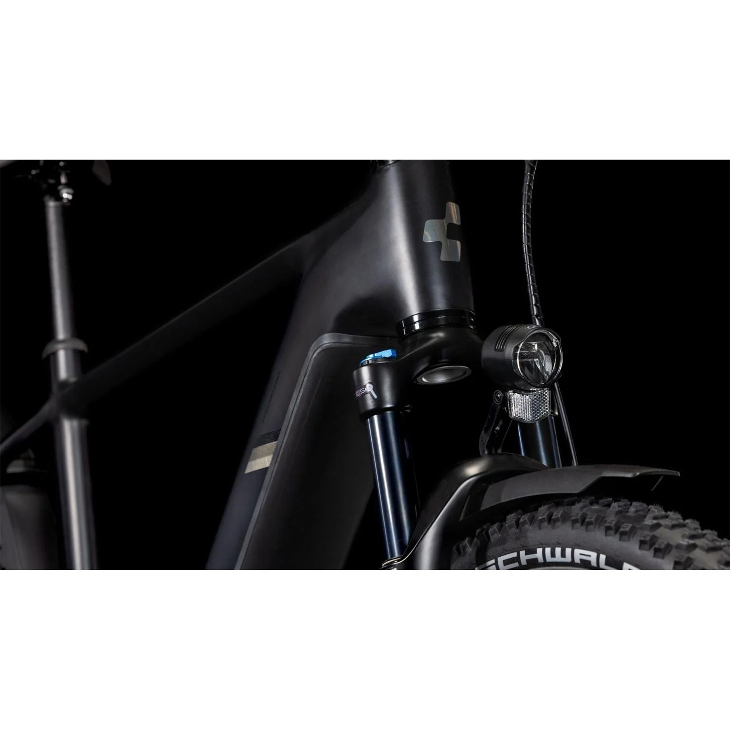Cube Nuride Hybrid Pro 600 Allroad Electric Hybrid Bike Black'n'Bronze - Image 5