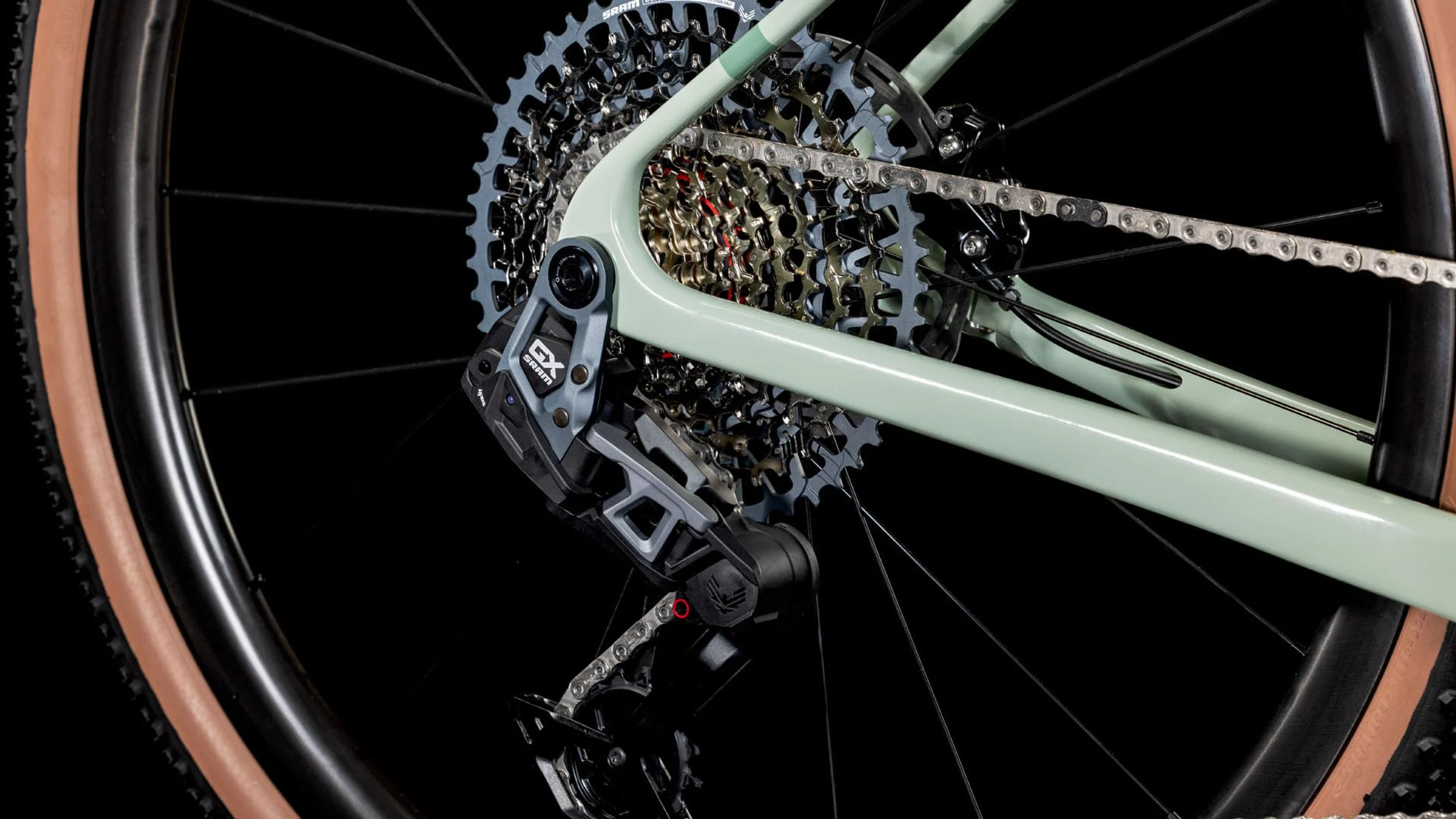 Cube Nuroad C:62 EX Gravel Bike Desertstone'n'Green - Image 3