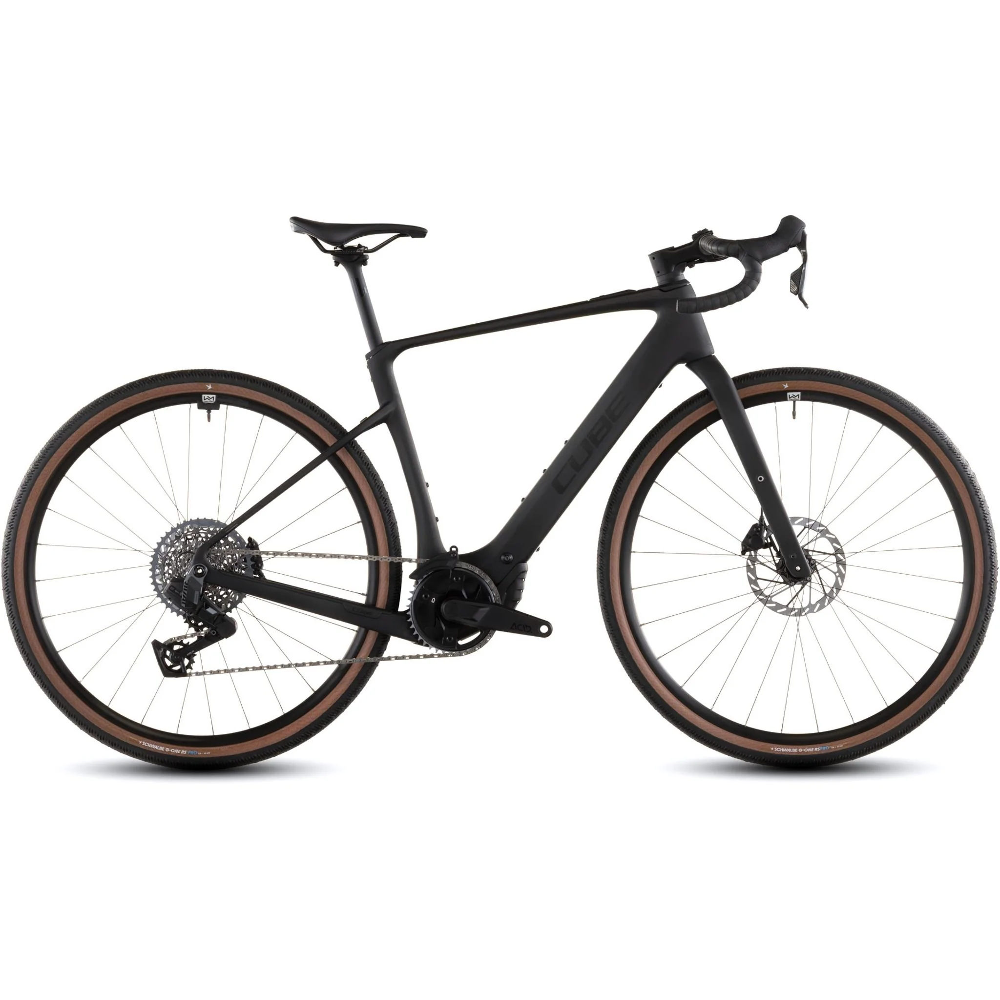 Cube Nuroad Hybrid C:62 EXC 400X Electric Gravel Bike Blackline