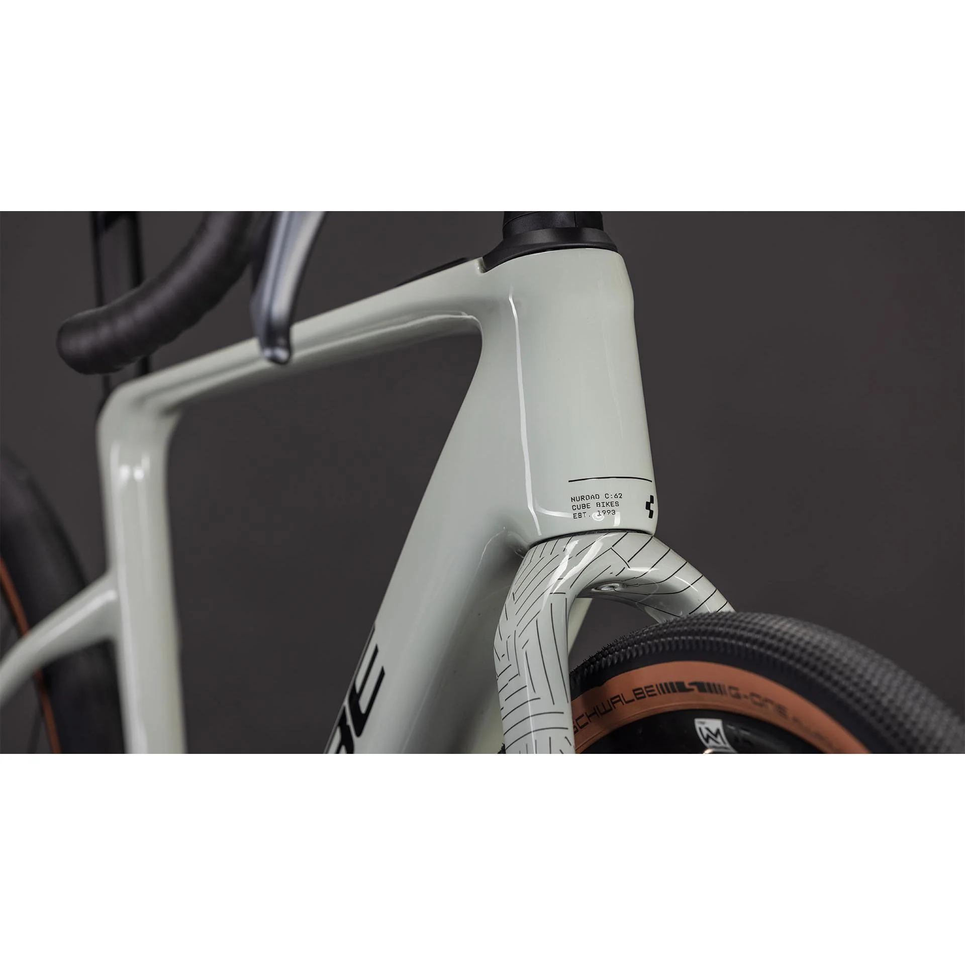 Cube Nuroad Hybrid C:62 Race 400X Electric Gravel Bike Reedbeige'n'Black - Image 6