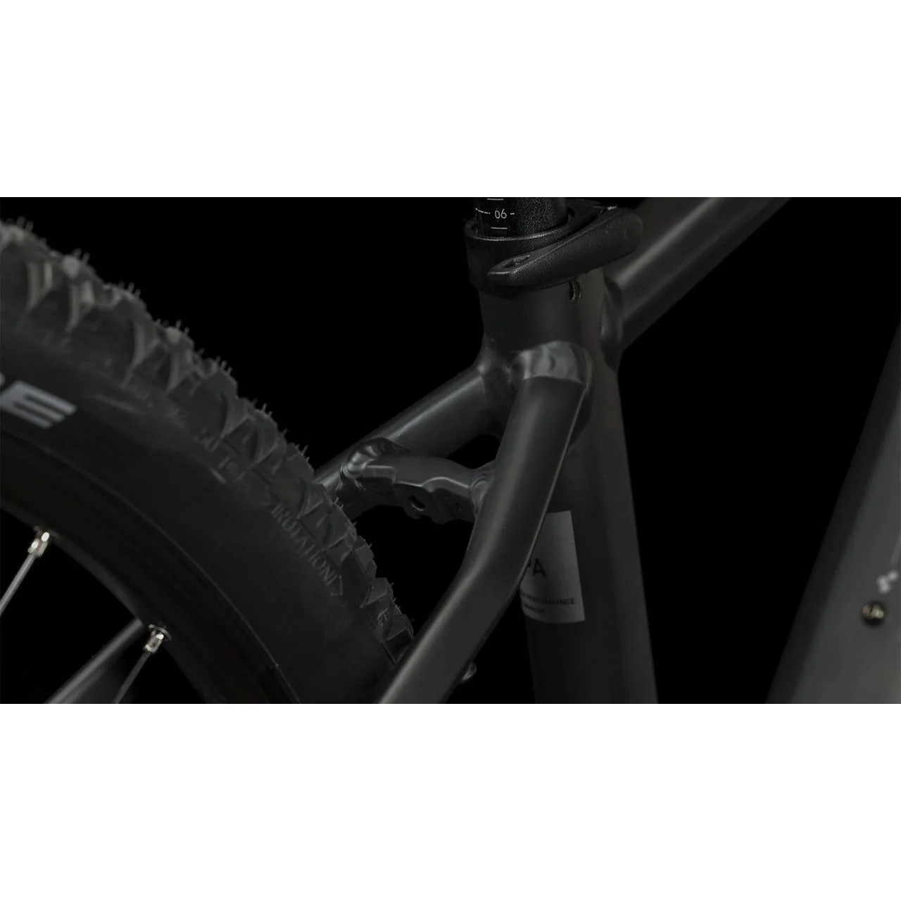 Cube Reaction Hybrid Performance 500 Electric Hardtail Mountain Bike 500Wh Battery black'n'grey - Image 3