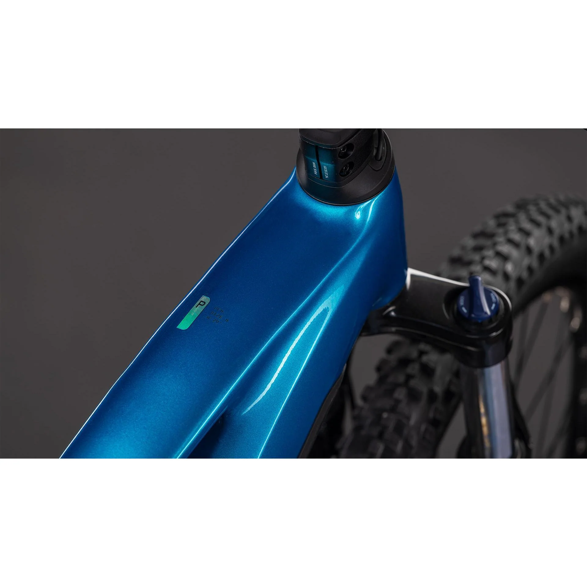 Cube Reaction Hybrid Performance 600 Electric Hardtail Mountain Bike Electricblue'n'Dazzle - Image 2