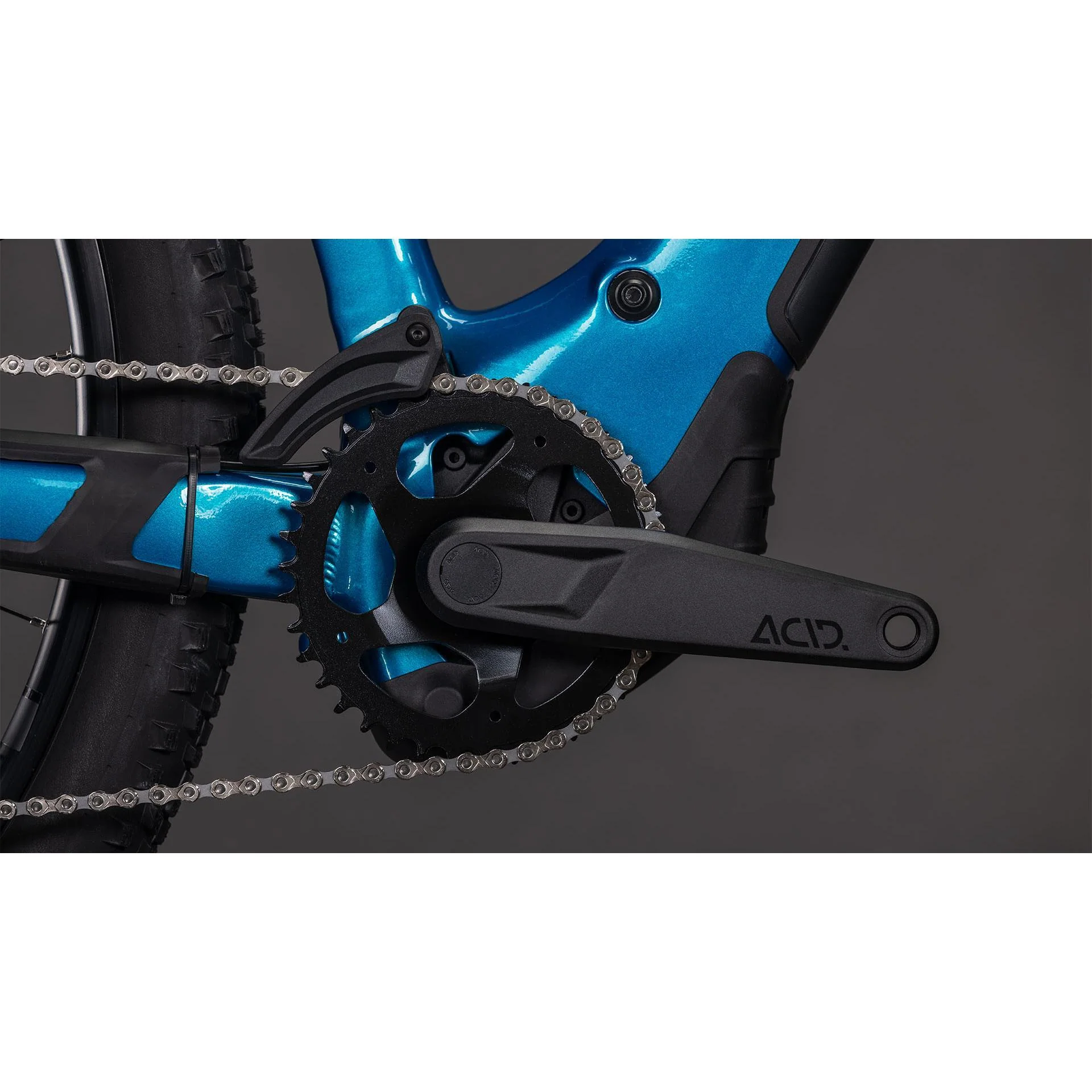 Cube Reaction Hybrid Performance 600 Electric Hardtail Mountain Bike Electricblue'n'Dazzle - Image 5