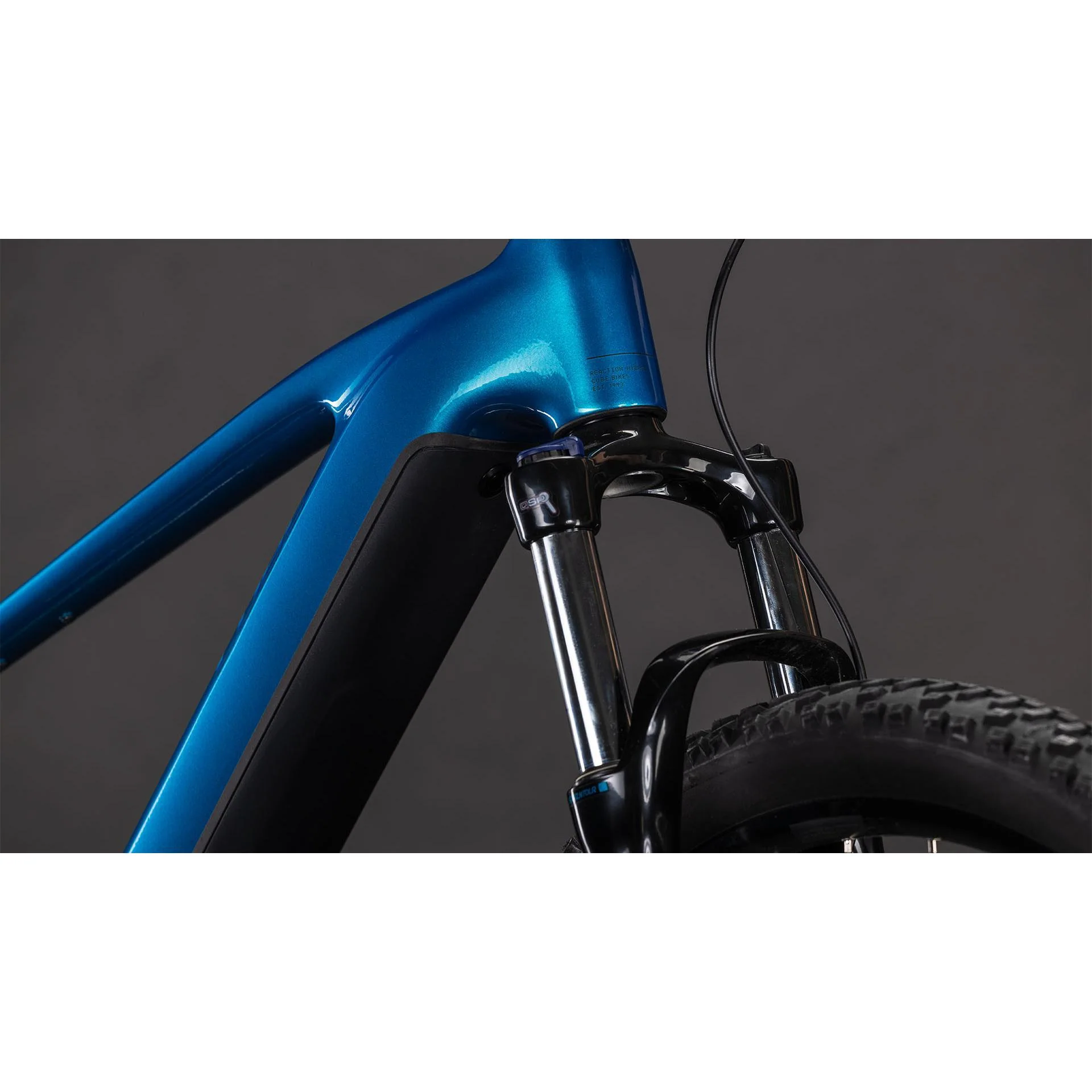 Cube Reaction Hybrid Performance 600 Electric Hardtail Mountain Bike Electricblue'n'Dazzle - Image 6
