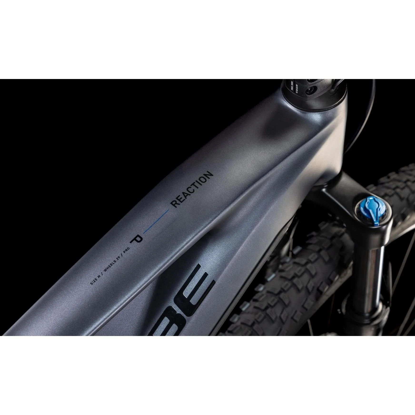 Cube Reaction Hybrid Pro 800 Electric Hardtail Mountain Bike Metallicgrey'n'Black - Image 2