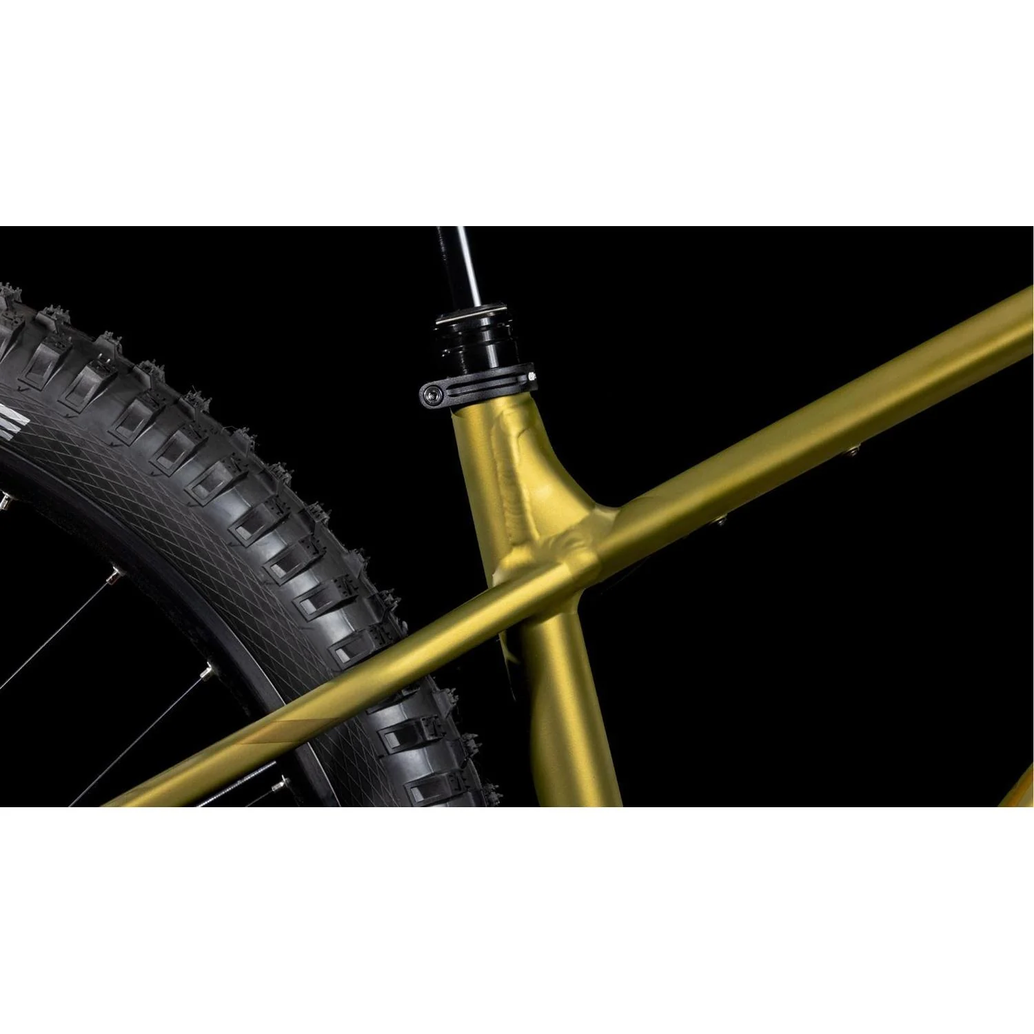 Cube Reaction TM ONE Hardtail Trail Bike Goldenlime'n'Black - Image 3