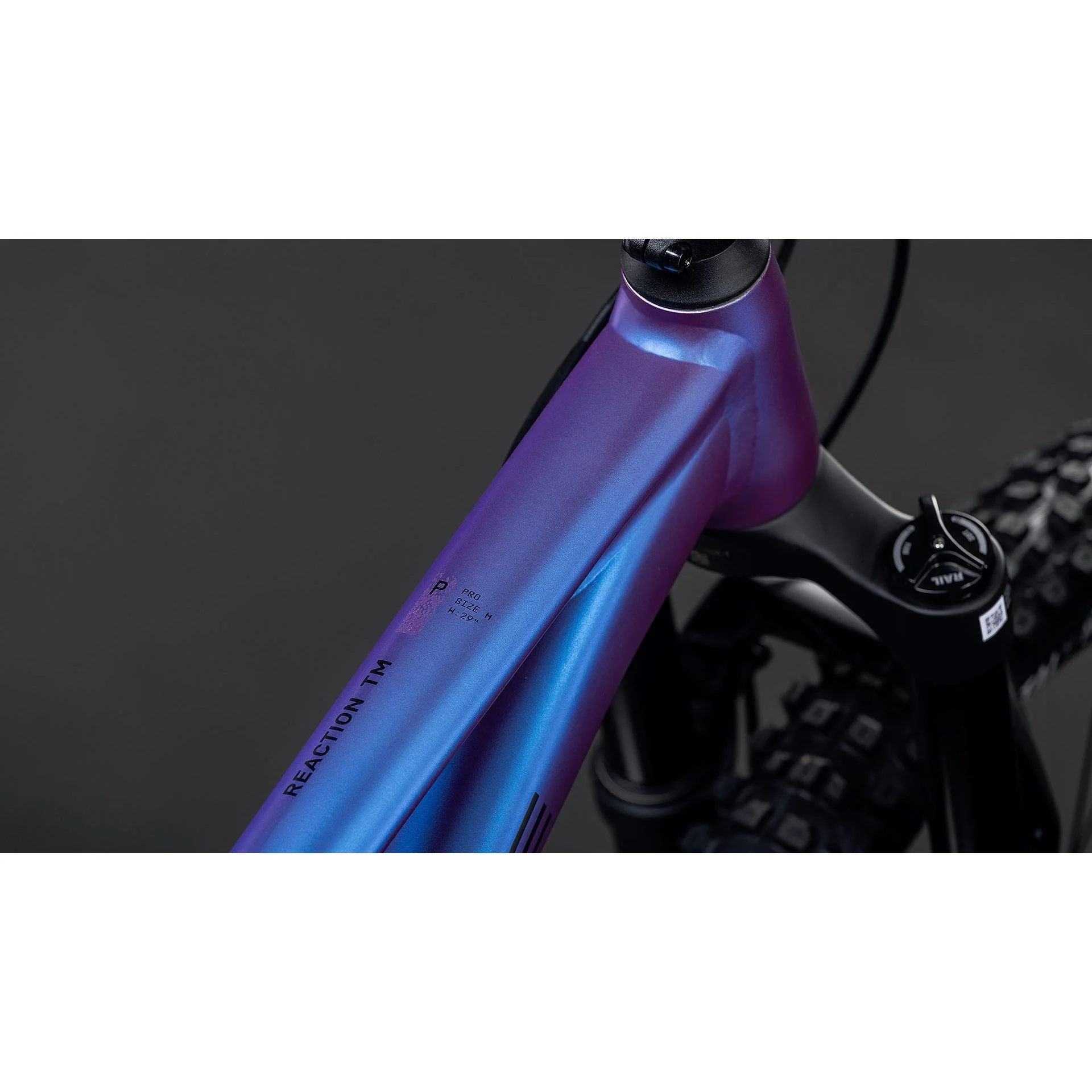 Cube Reaction TM Pro Hardtail Trail Bike Blueviolet'n'Black - Image 2