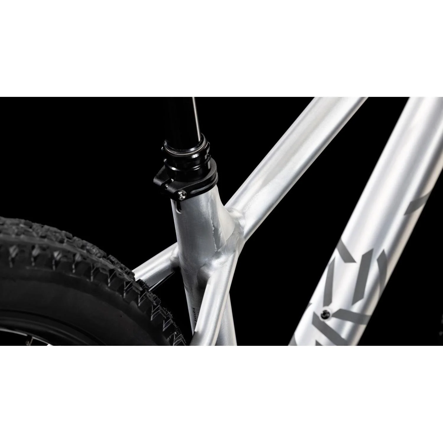 Cube Reaction TM Pro Hardtail Trail Bike Rawmetal'n'Reflect - Image 2