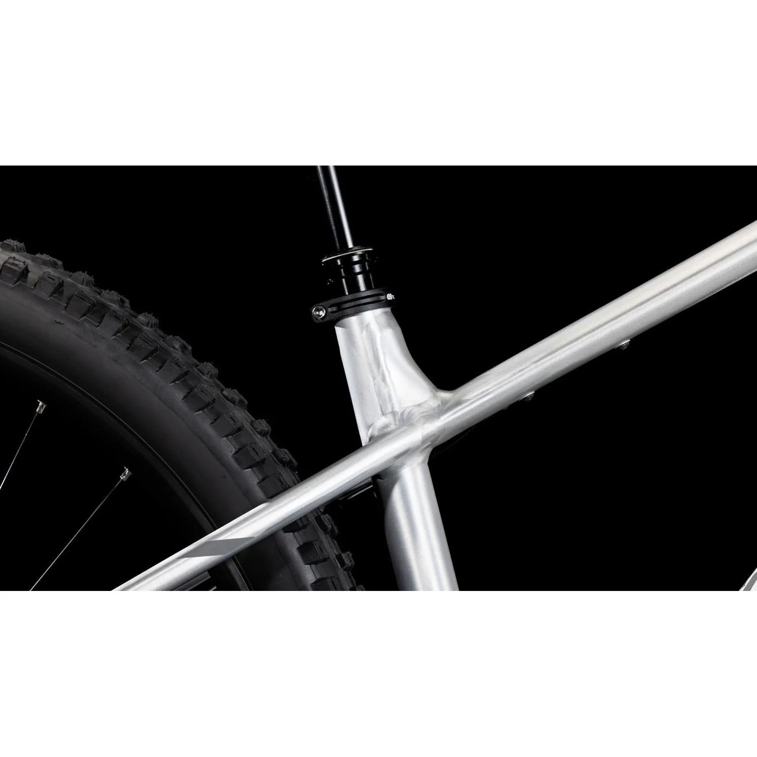 Cube Reaction TM Pro Hardtail Trail Bike Rawmetal'n'Reflect - Image 4