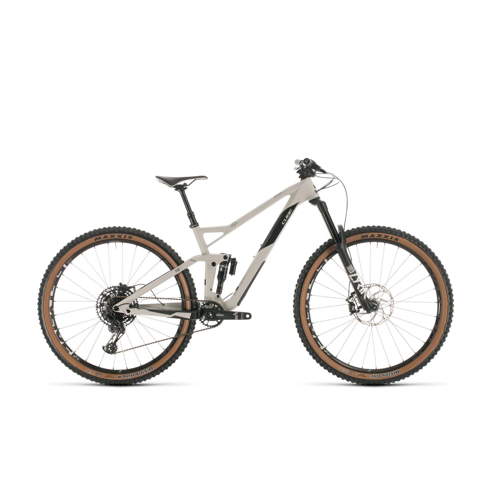 Cube Stereo 150 C62 Race 29 Mountain Bike Grey/Carbon