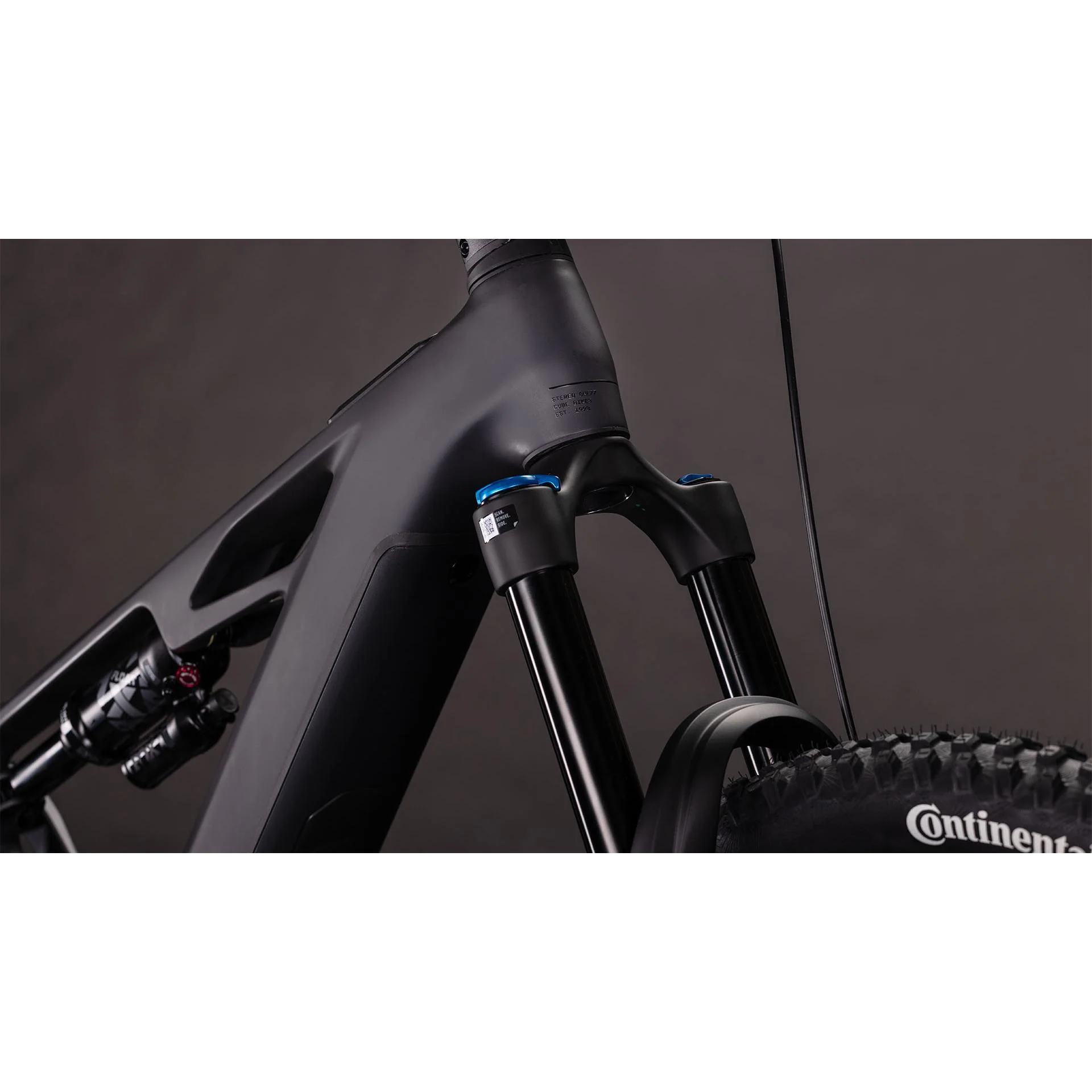 Cube Stereo Hybrid ONE77 HPC SLX 800 Electric Enduro Bike Blackline - Image 6