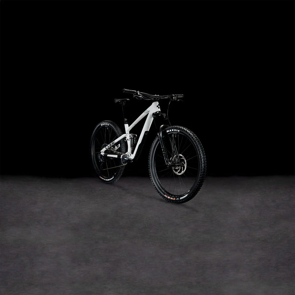 Cube Stereo ONE55 C:62 Race 29 Dual Suspension Mountain Bike Light Grey/Grey - Image 2