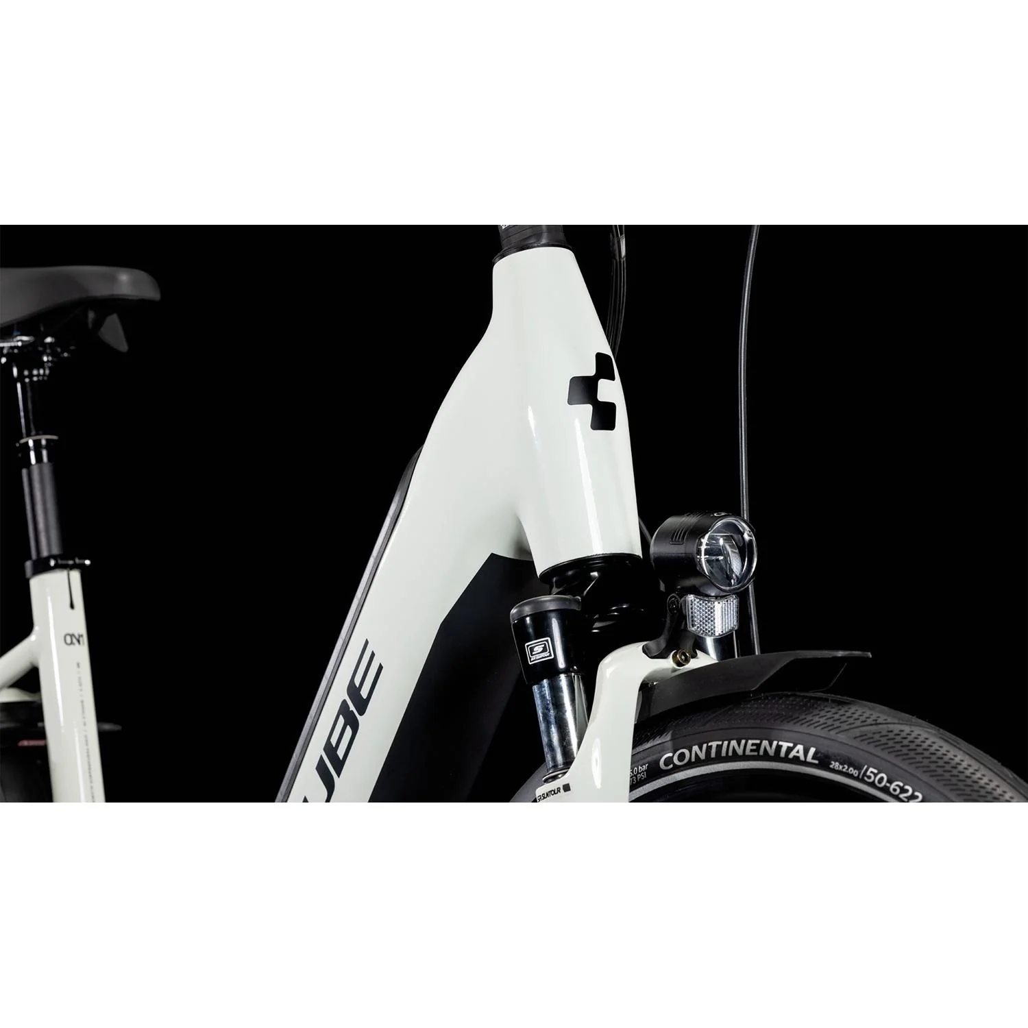 Cube Supreme Hybrid ONE 500 Electric Hybrid Bike Desertstone'n'Black - Image 4