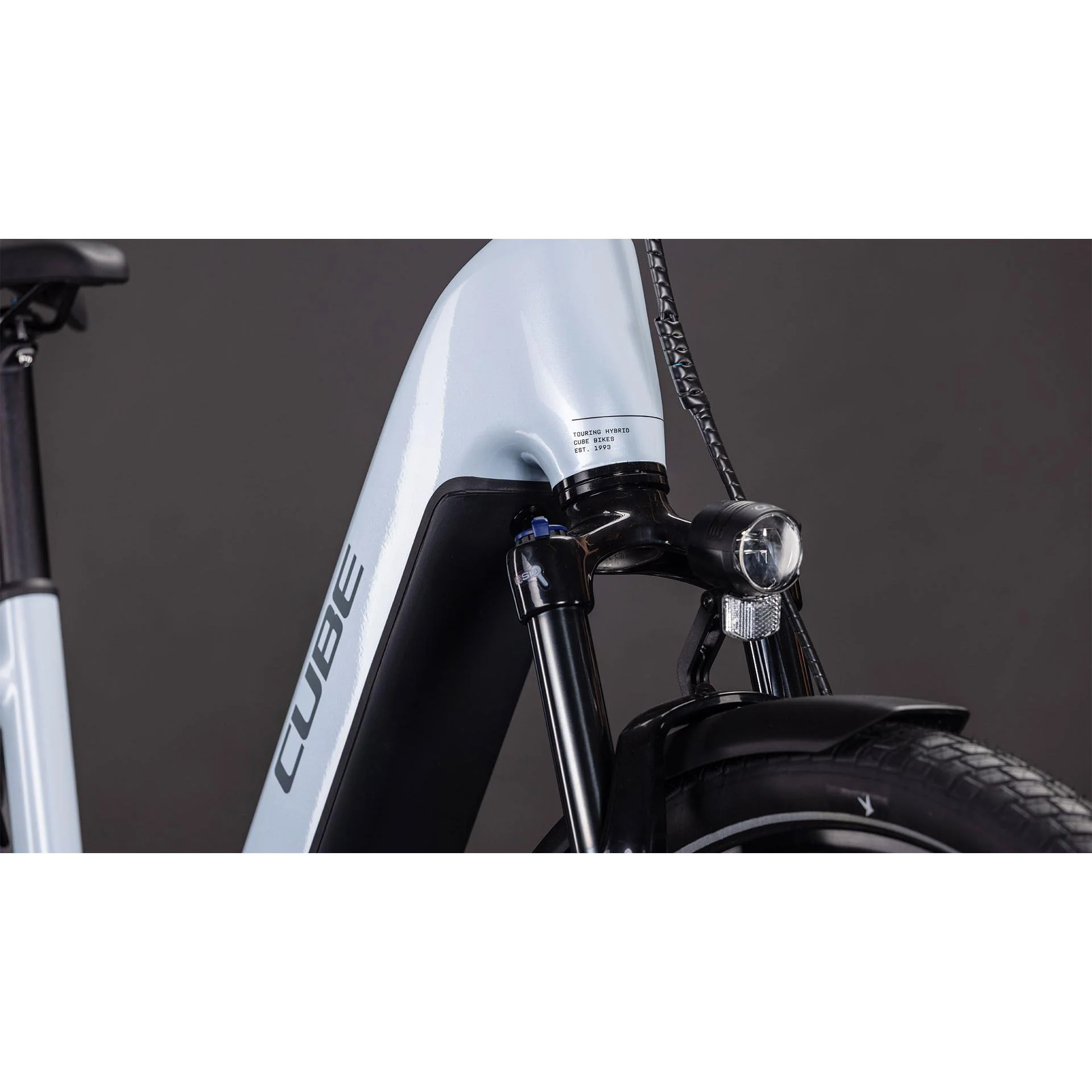 Cube Touring Hybrid ONE Easy Entry 600 Electric Hybrid Bike Glacier'n'Reflex - Image 5