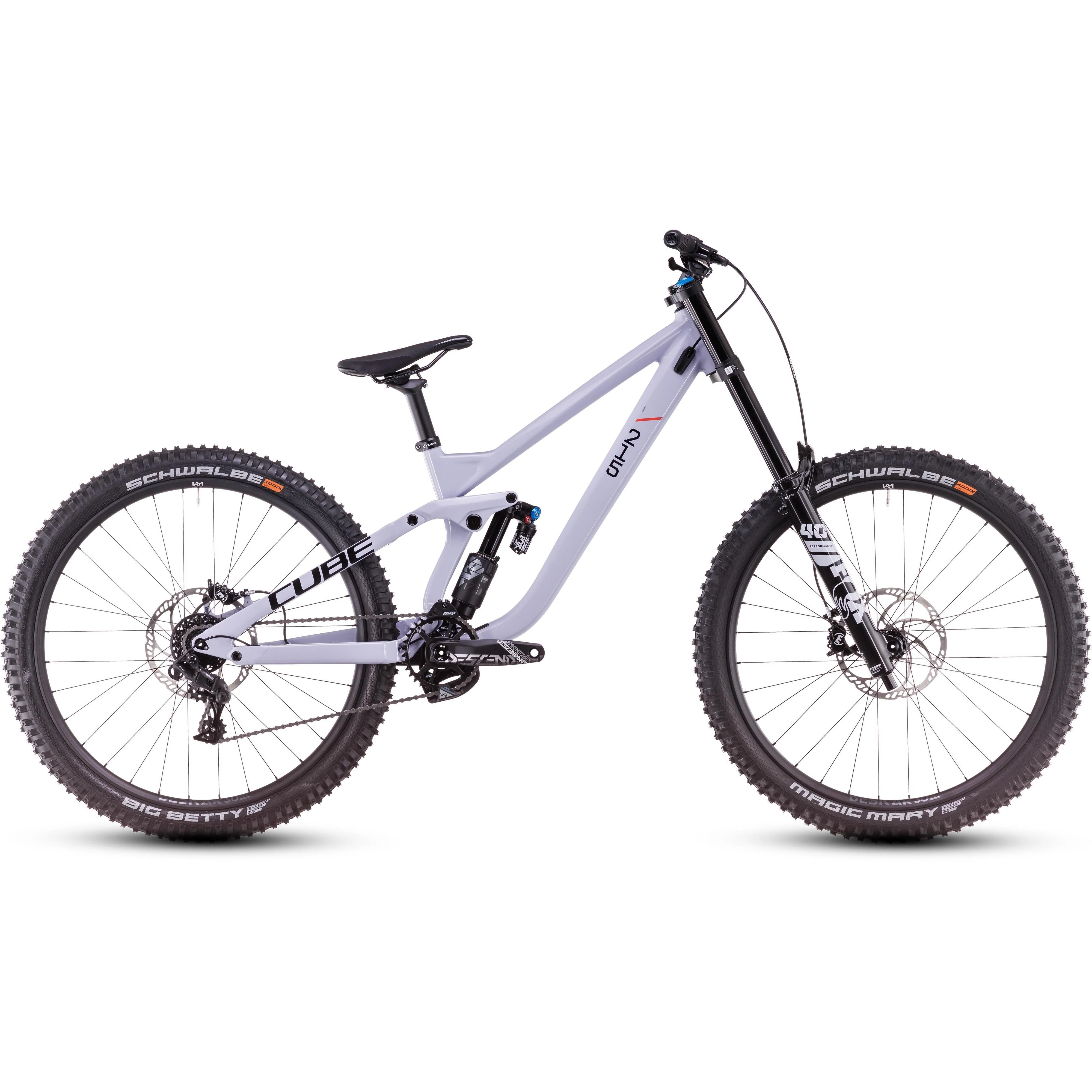 Cube TWO15 Race 27.5'' Downhill Bike Cyclamen'n'Black